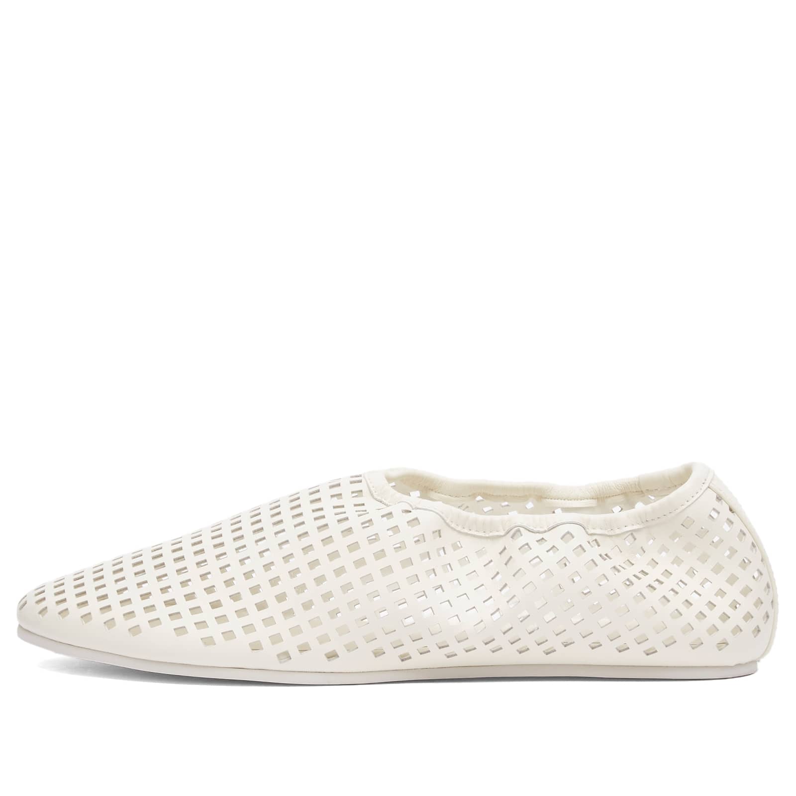 St. Agni Perforated Ballet Flats - Tofu