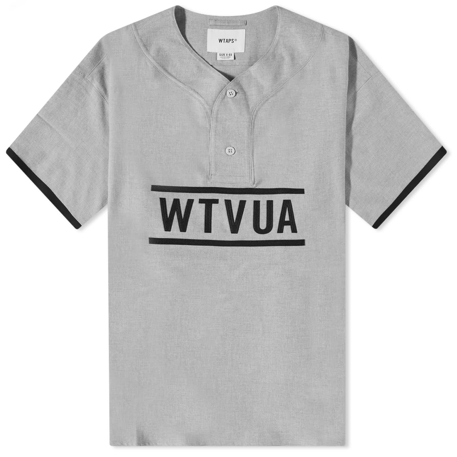 WTAPS 11 Baseball Shirt Grey END. (US)