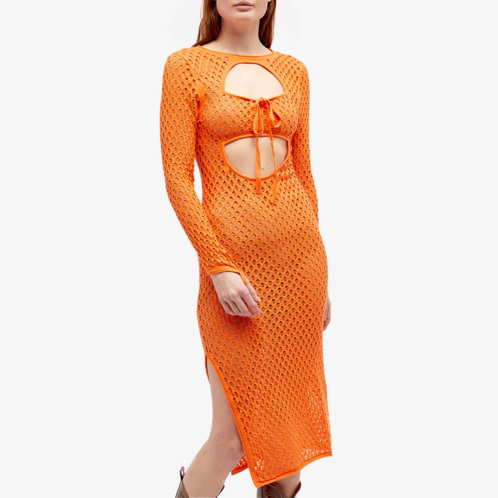 House of Sunny The Capture Knit Dress Oj END.