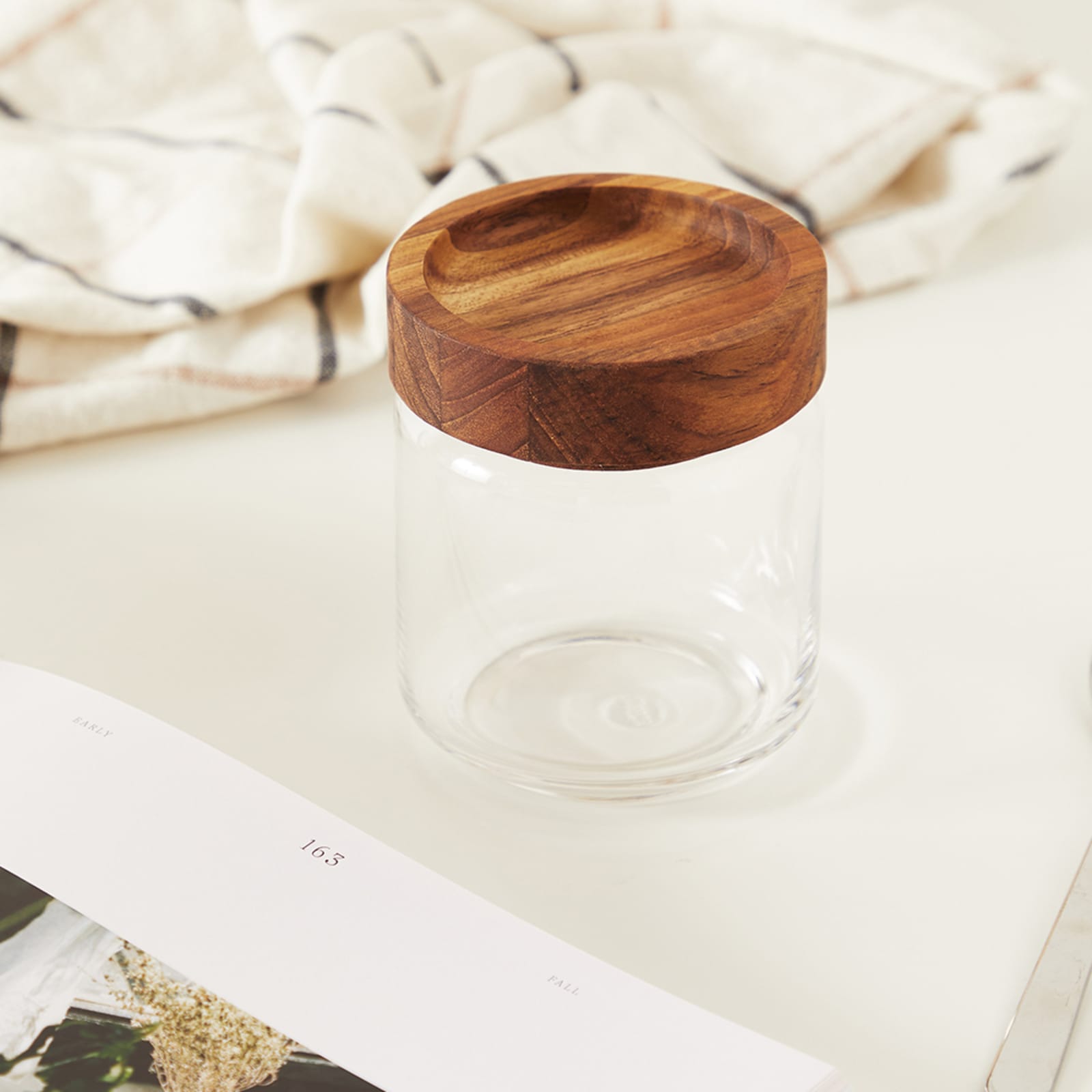 The Conran Shop Storage Stacking Jar Clear 500Ml END. (GB)