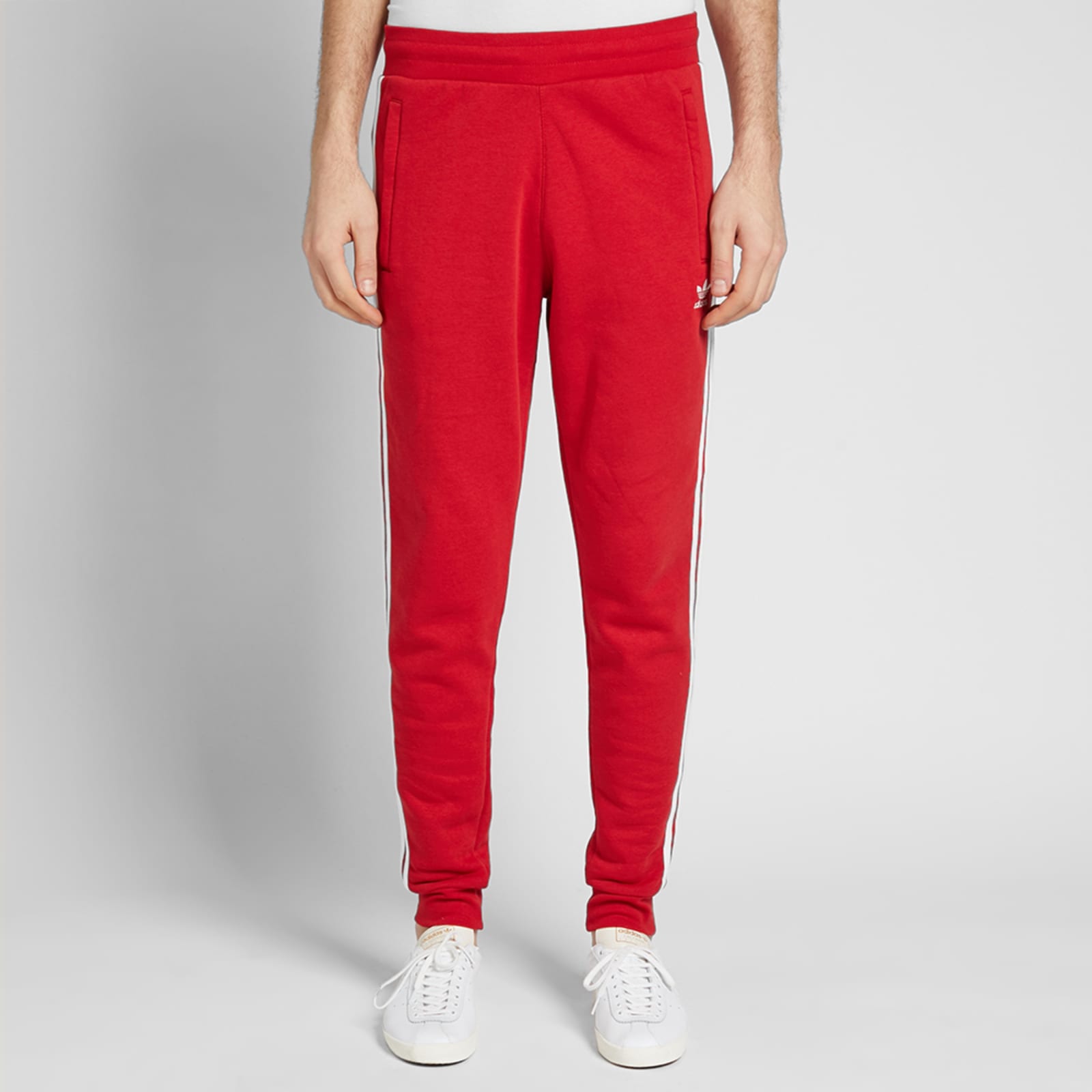 Adidas 3 Stripe Track Pant Power Red END. (US)