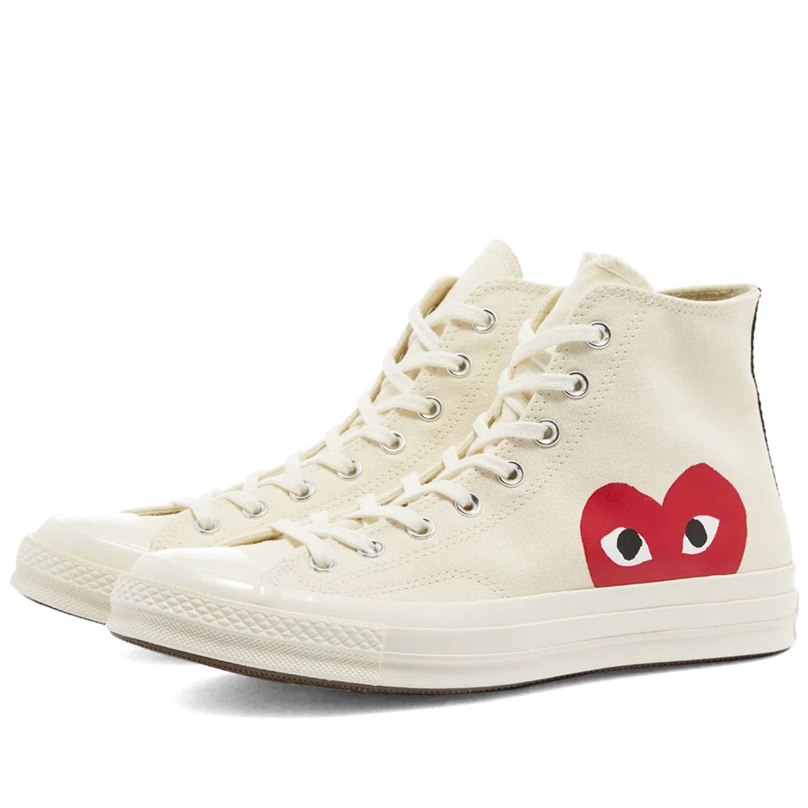 Comme des Garçons Play x Converse Chuck Taylor 1970s Hi - Beige