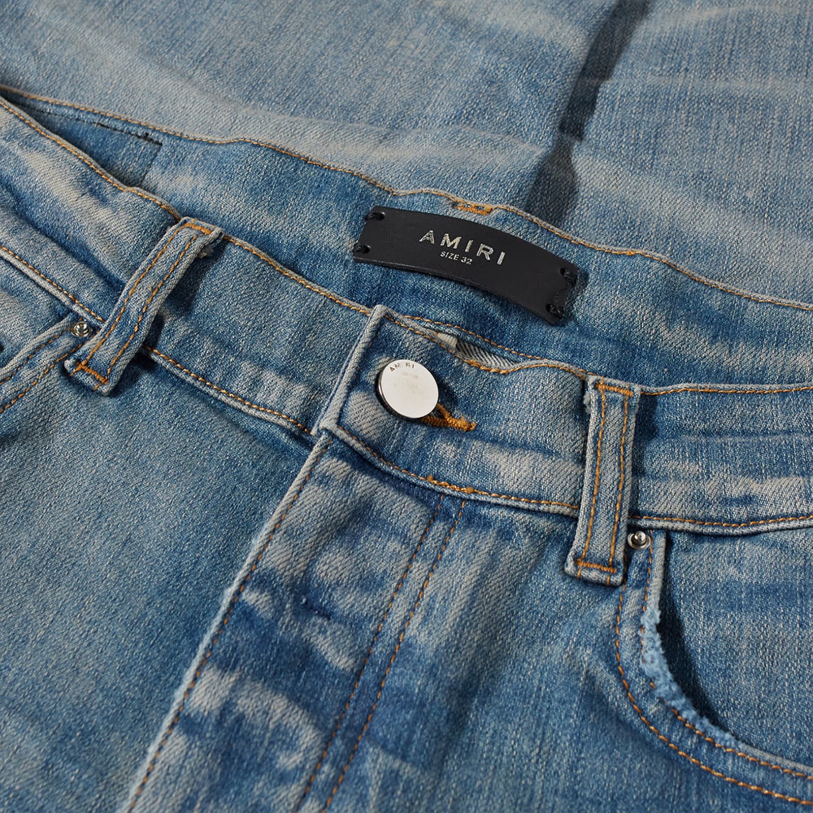 AMIRI Mx1 Bandana Jeans Clay Indigo END.