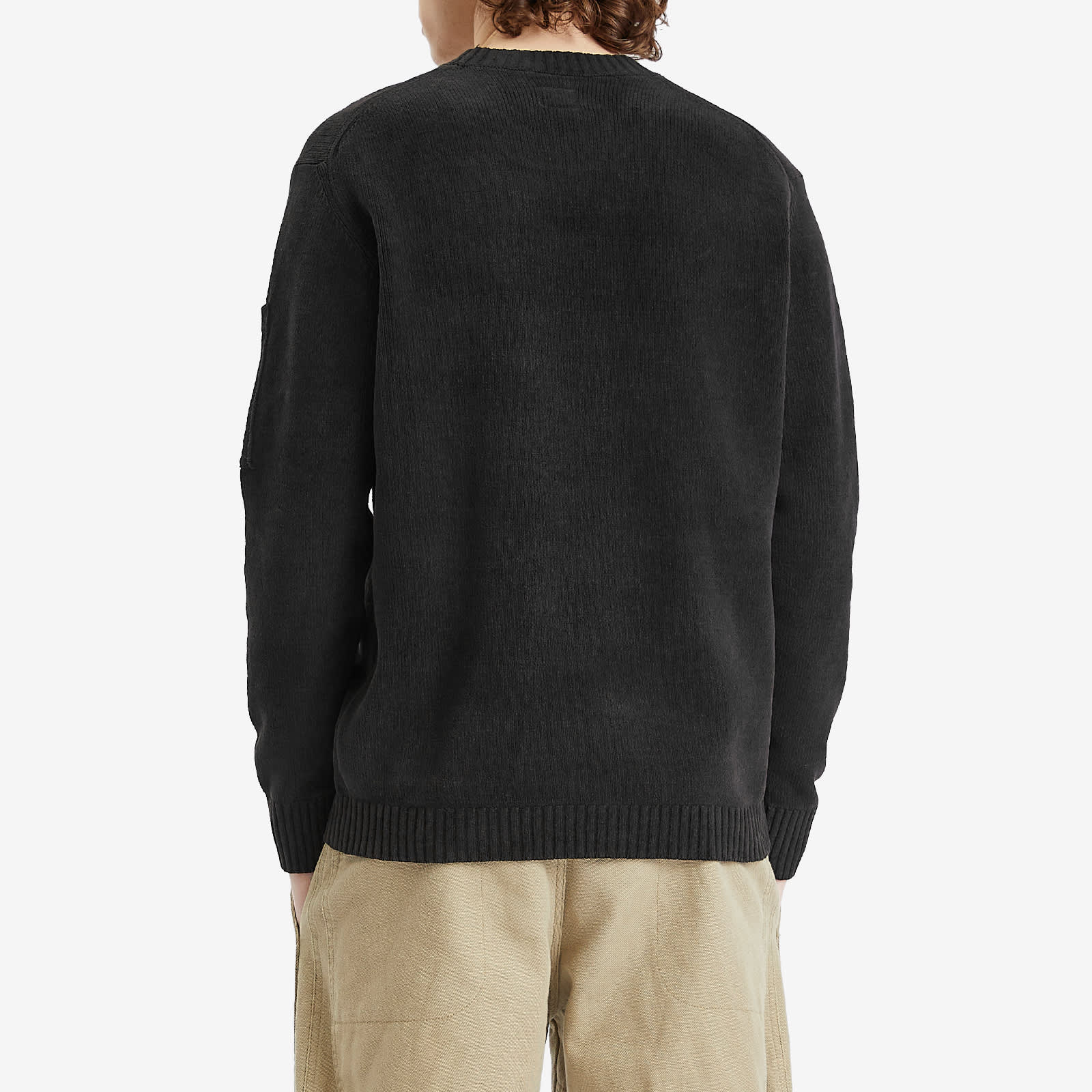 C.P. Company Chenille Cotton Lens Knit Sweater