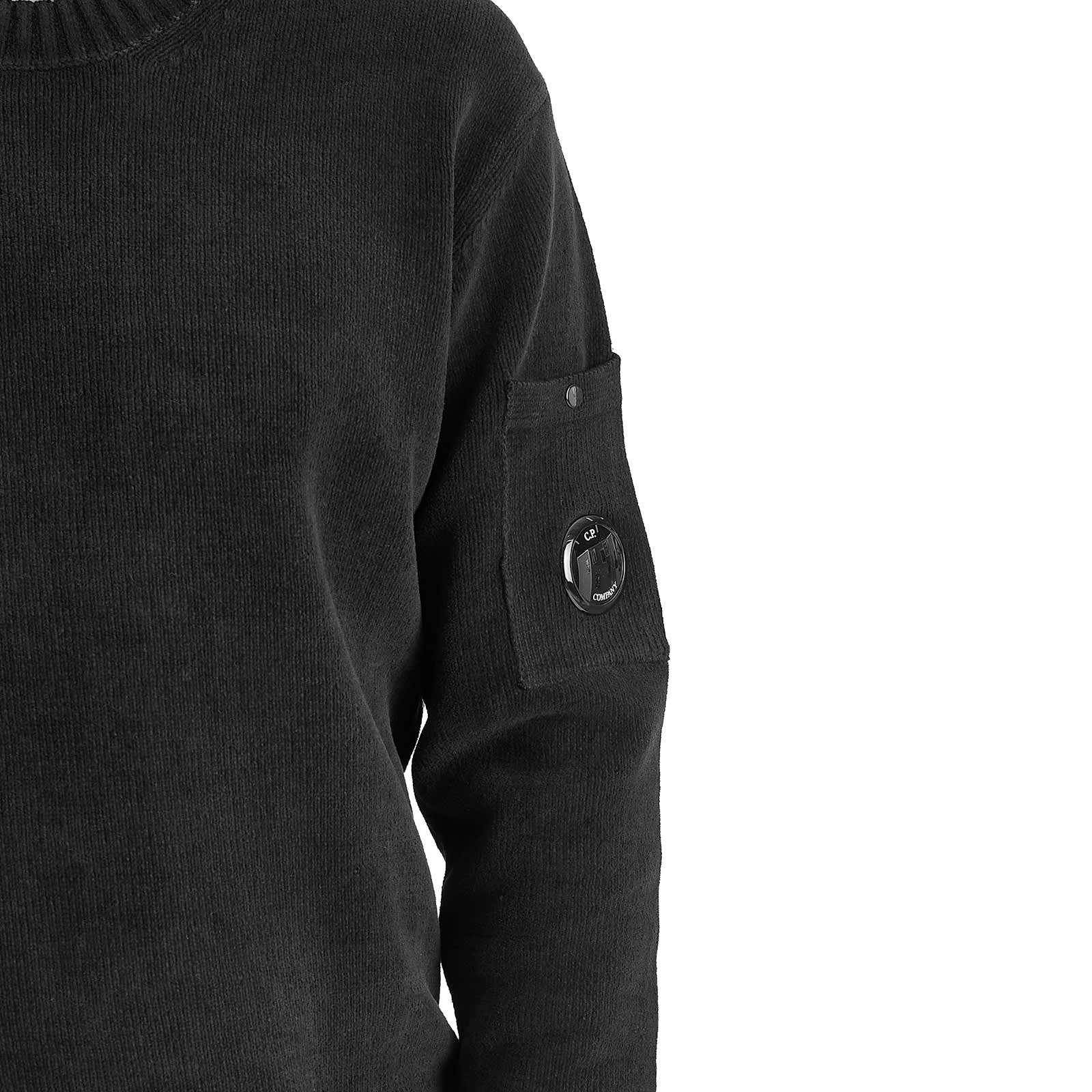 C.P. Company Chenille Cotton Lens Knit Sweater