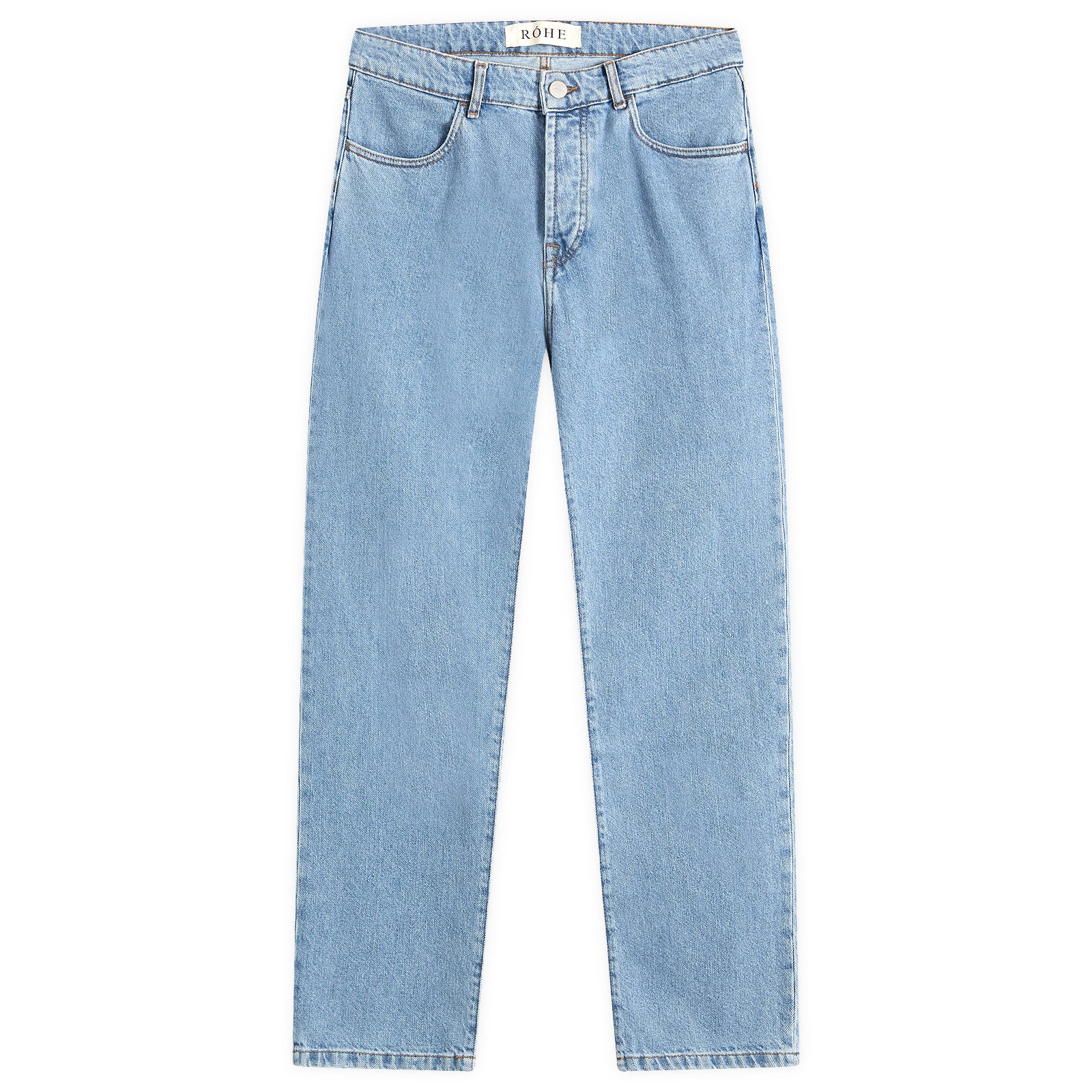 Róhe Straight Leg Jeans - Denim Blue