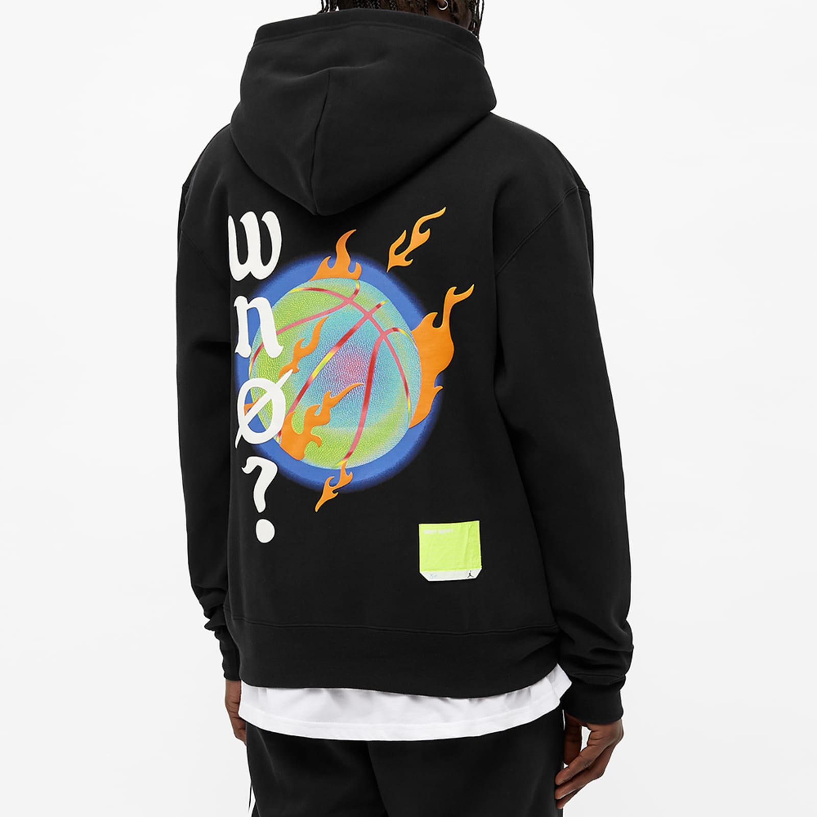 Air Jordan M J Why Not? Hoodie Black & White END.