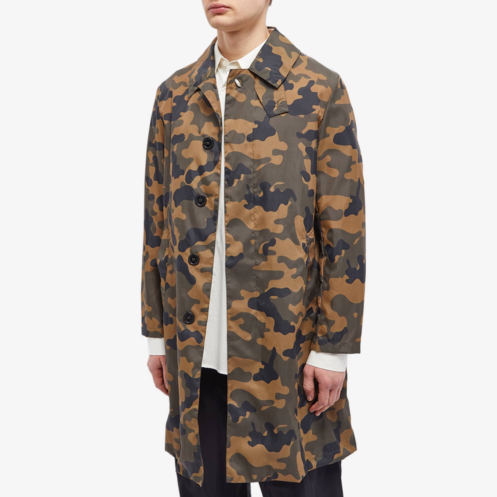 Mackintosh Packable Shower Rain Coat Camo END.