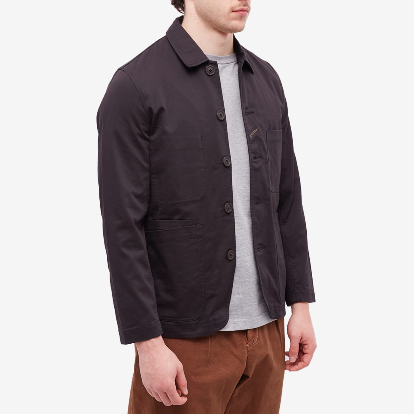 Universal Works Bakers Jacket Black END. (US)