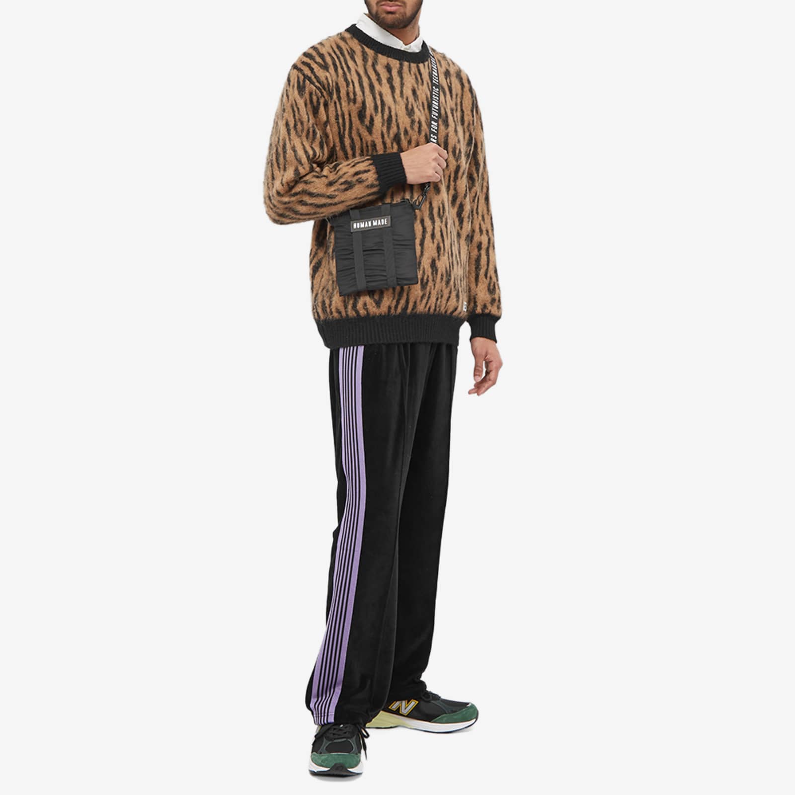 Human Made Mini Shoulder Helmet Bag Black END. (US)