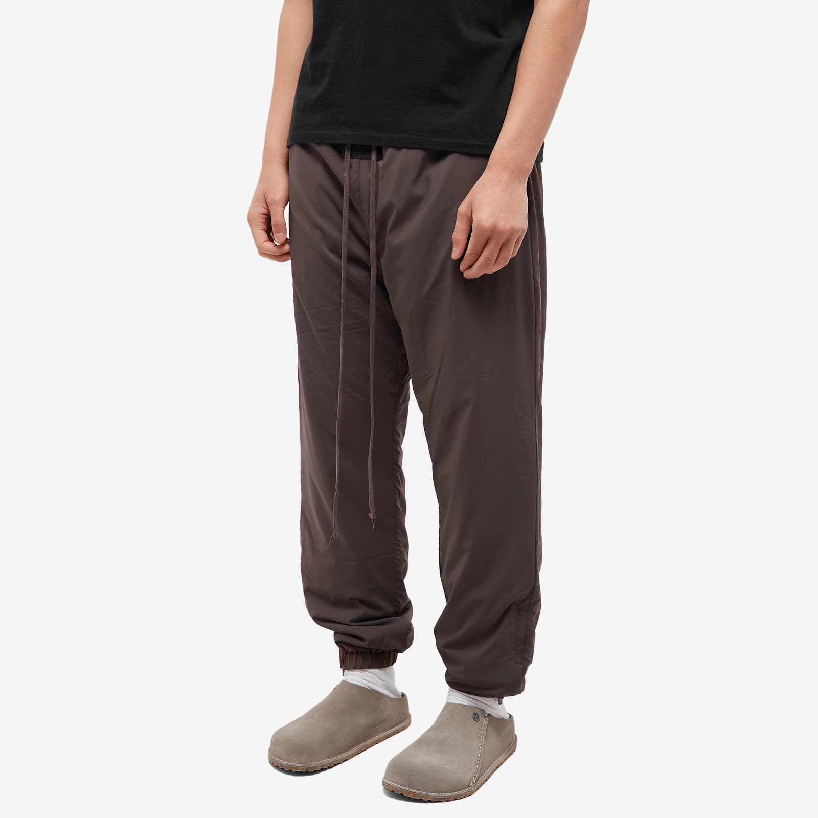 Fear of God Essentials Nylon Track Pant - Plum