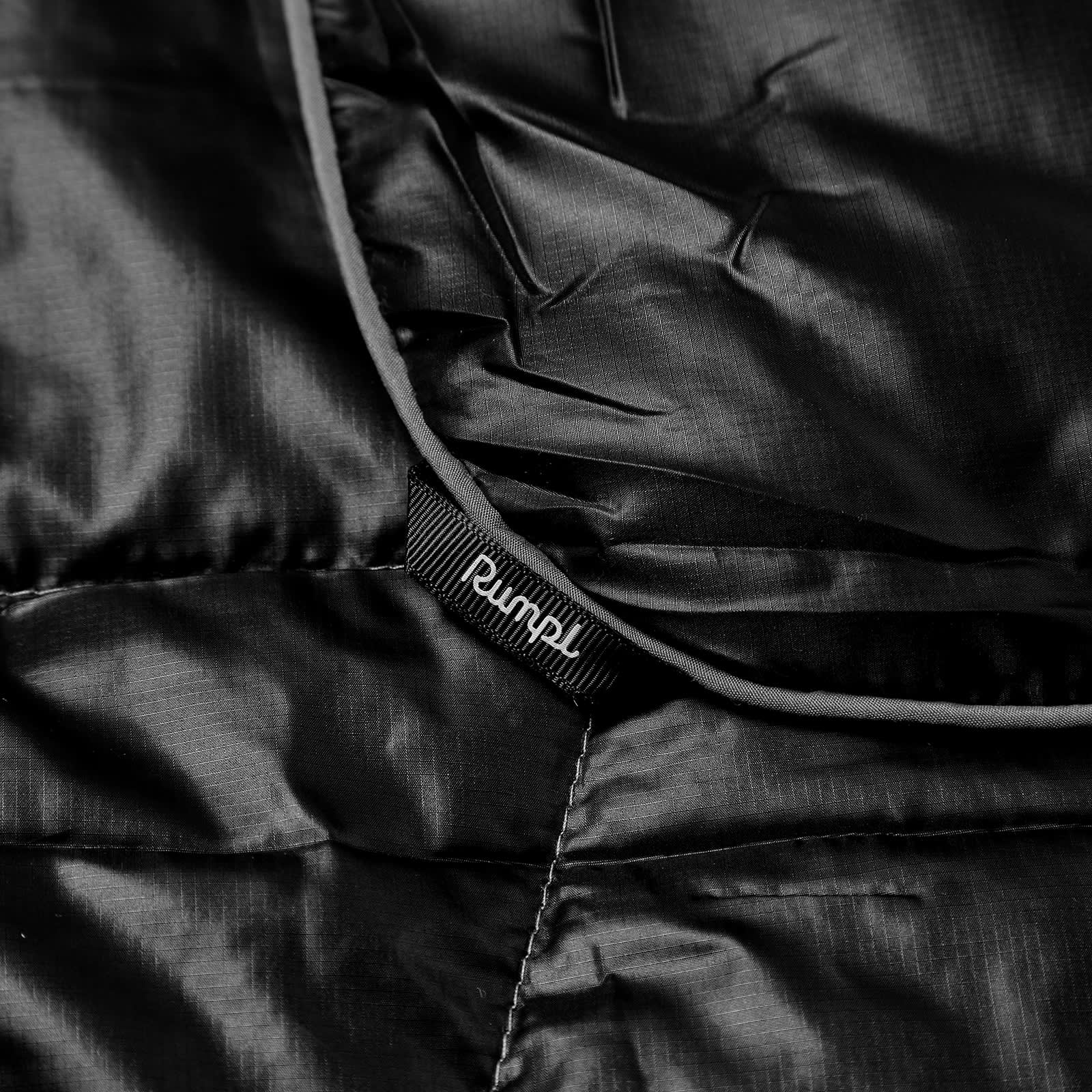 Rumpl Nanoloft Puffy Travel Compact Camping Blanket Black END.