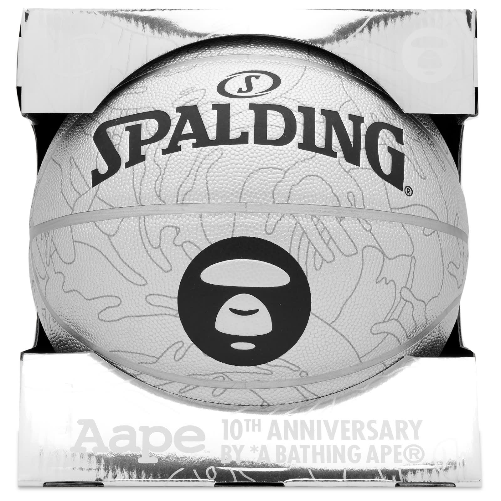 AAPE x Spalding Basketball - Silver