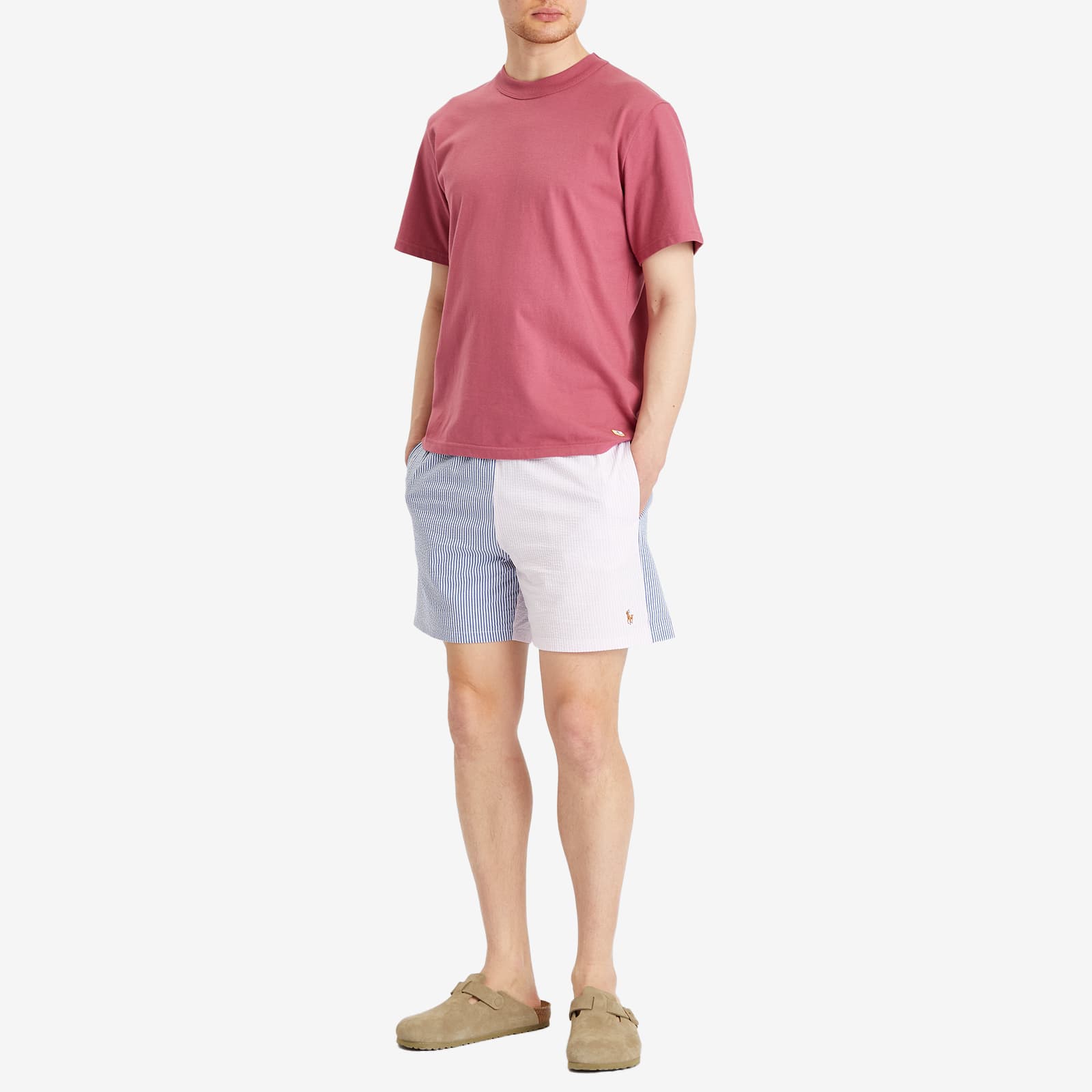 Polo Ralph Lauren Multi Stripe Seersucker Swim Shorts - Seersucker Preppy Funshort