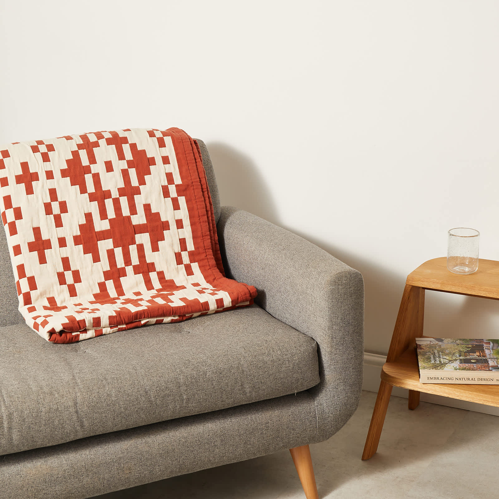 Pendleton Organic Cotton Matelasse Twin Throw Echo Bluff END.