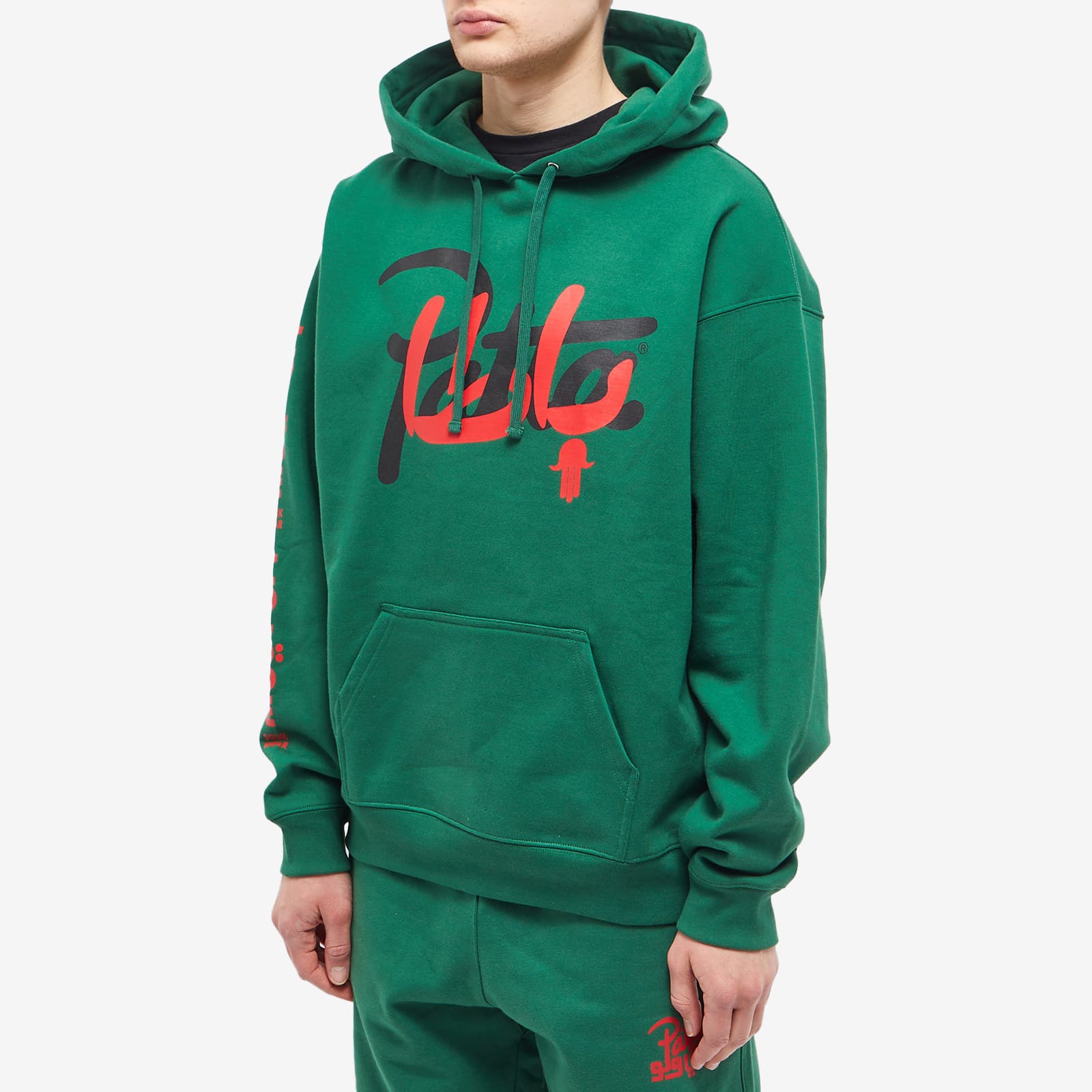 Patta script hoodie clearance
