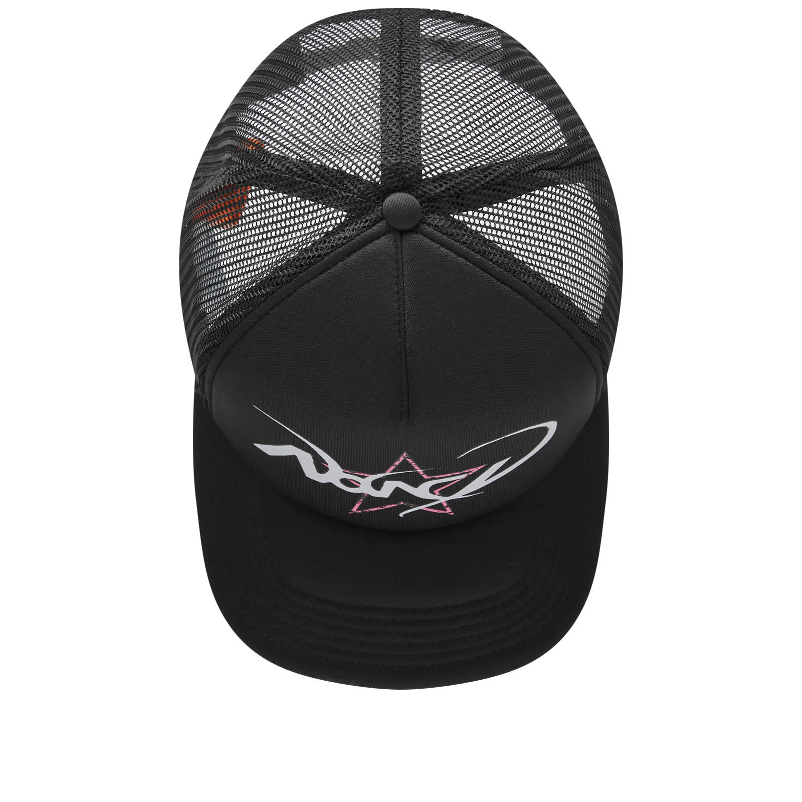 Nancy Glam Trucker Hat - Black