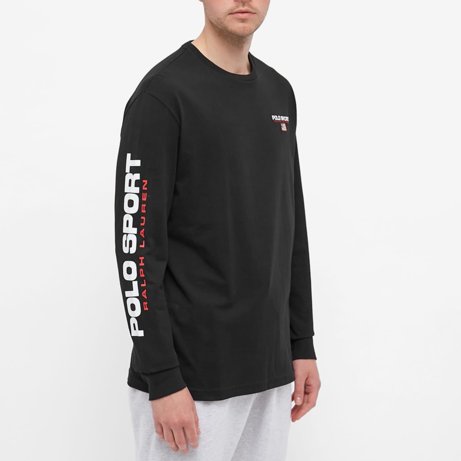 Polo Ralph Lauren Polo Sport Long Sleeve TShirt Polo Black END.
