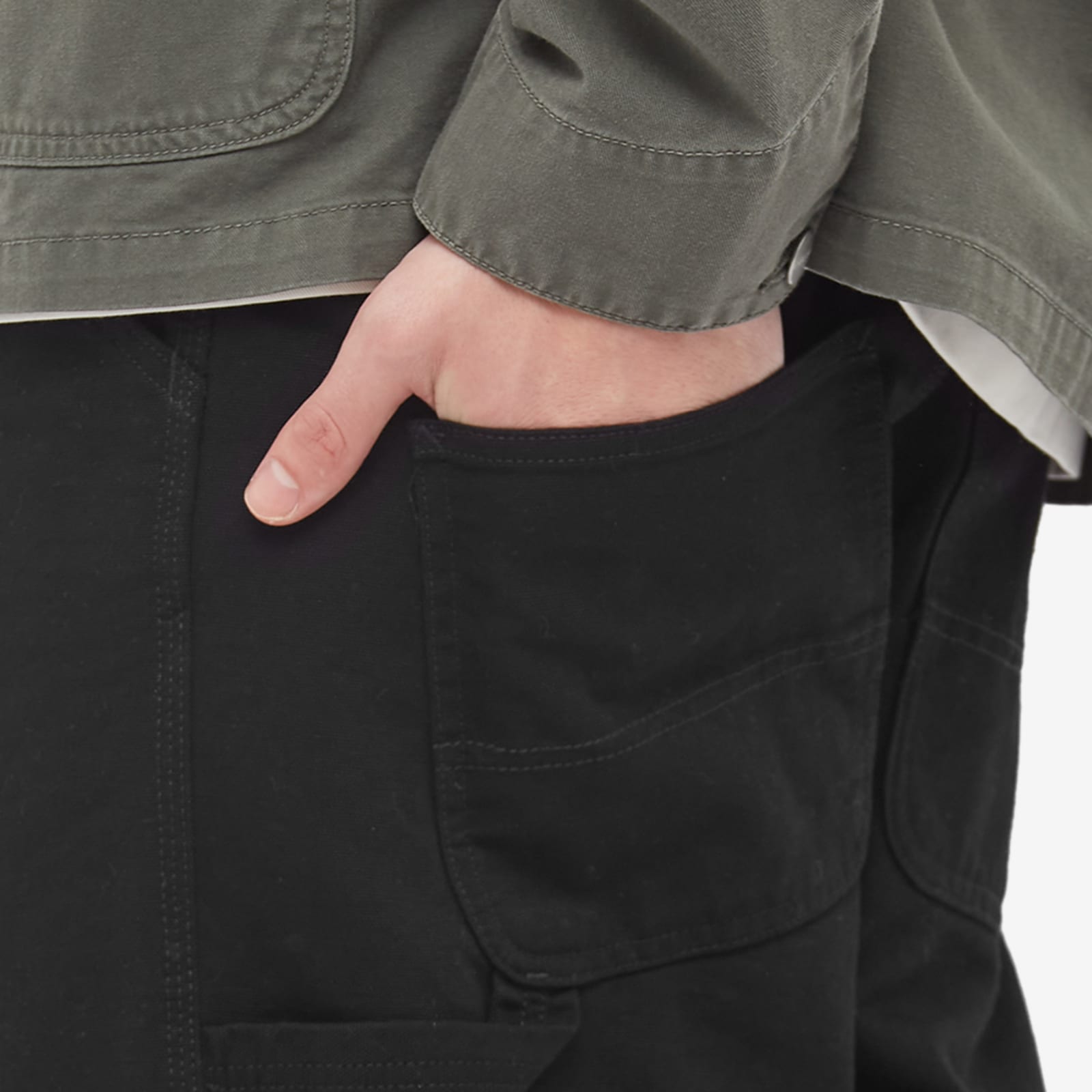 Carhartt WIP x Toogood Sculptor Double Knee Pant Black Rinsed END.