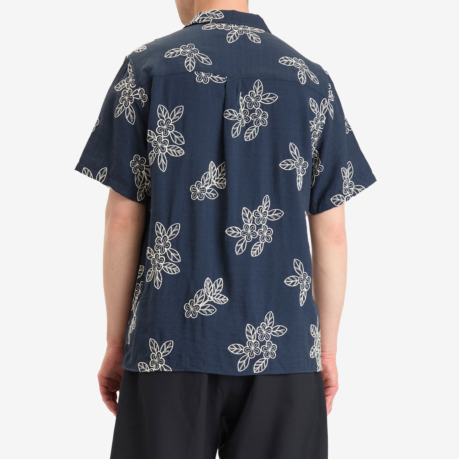 Foret Leo Embroidery Vacation Shirt