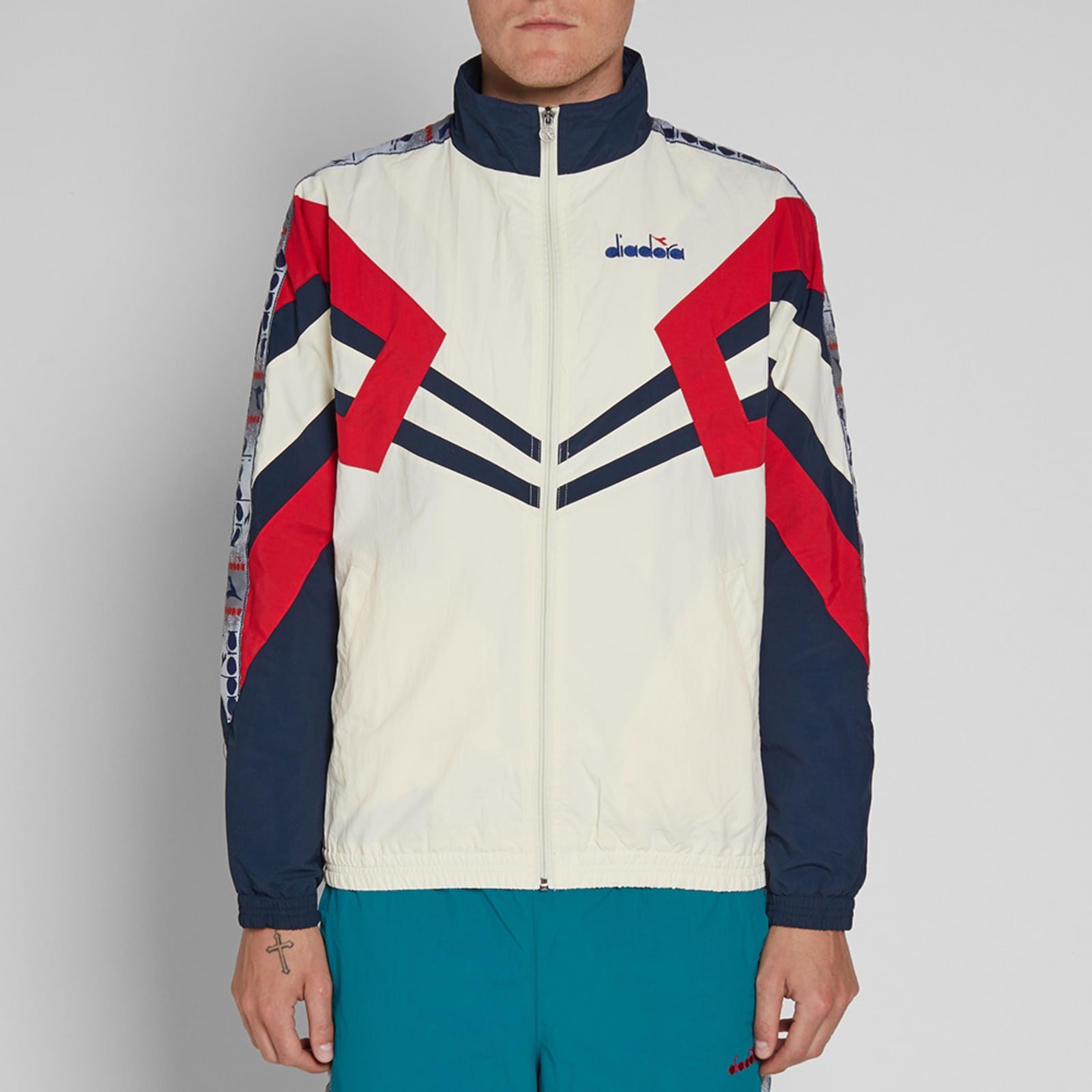 Diadora MVB Track Jacket Ivory White END.