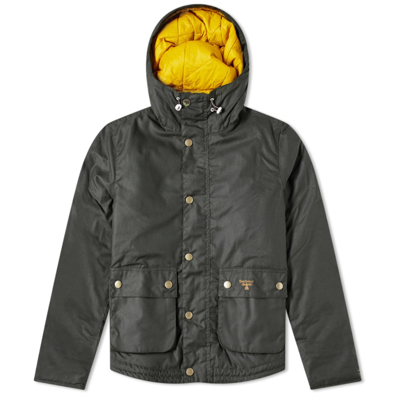 Barbour Beacon Hooded Reelin Wax Jacket Sage END. (US)