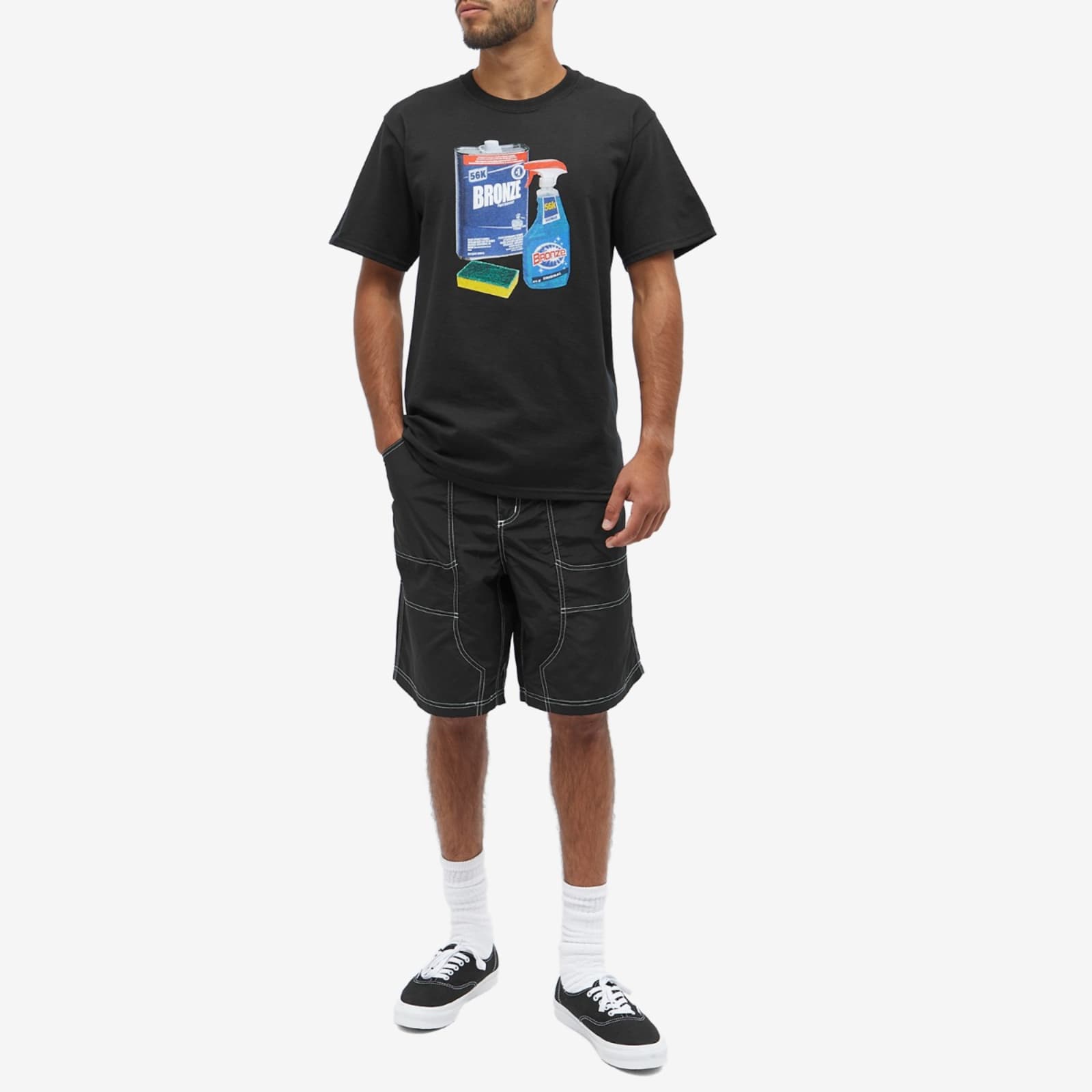 Bronze 56k Paint Thinner TShirt Black END. (GB)