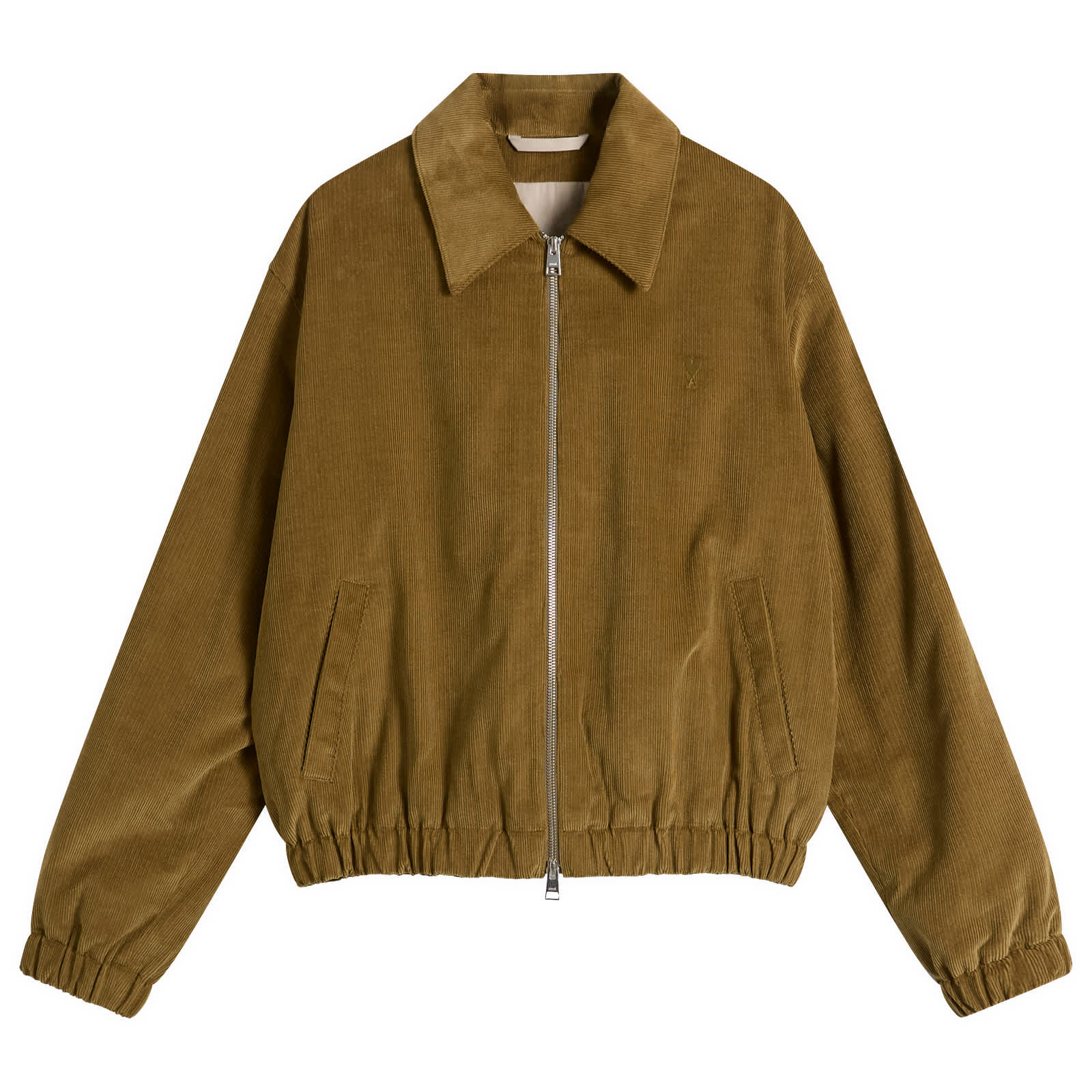 AMI Paris Fine Corduroy Velvet ADC Jacket - Bronze