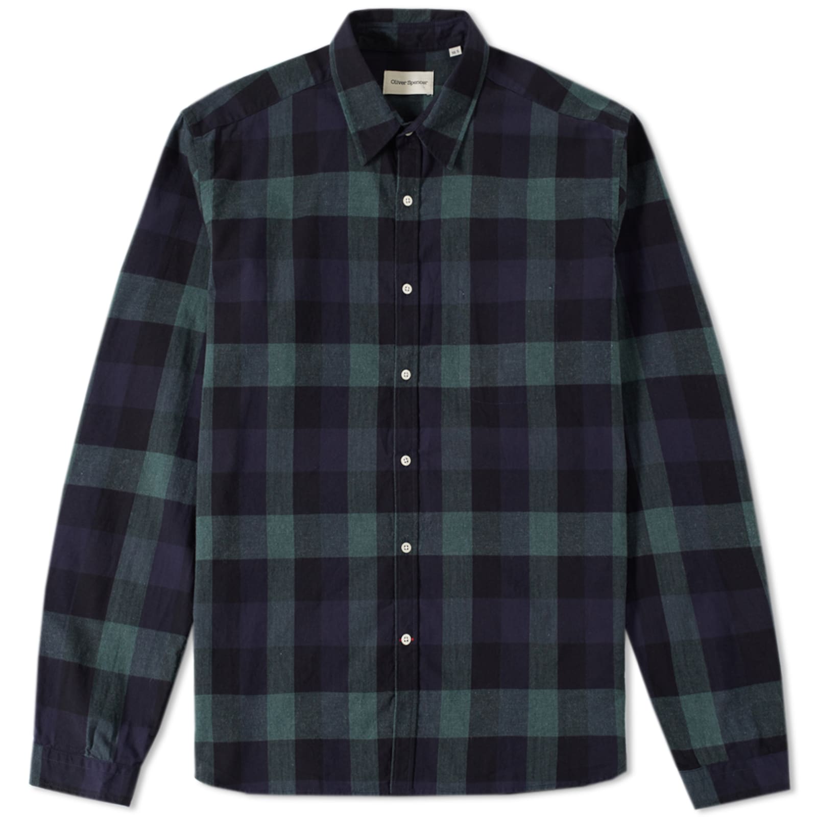 Oliver Spencer New York Special Shirt Brunel Green END.
