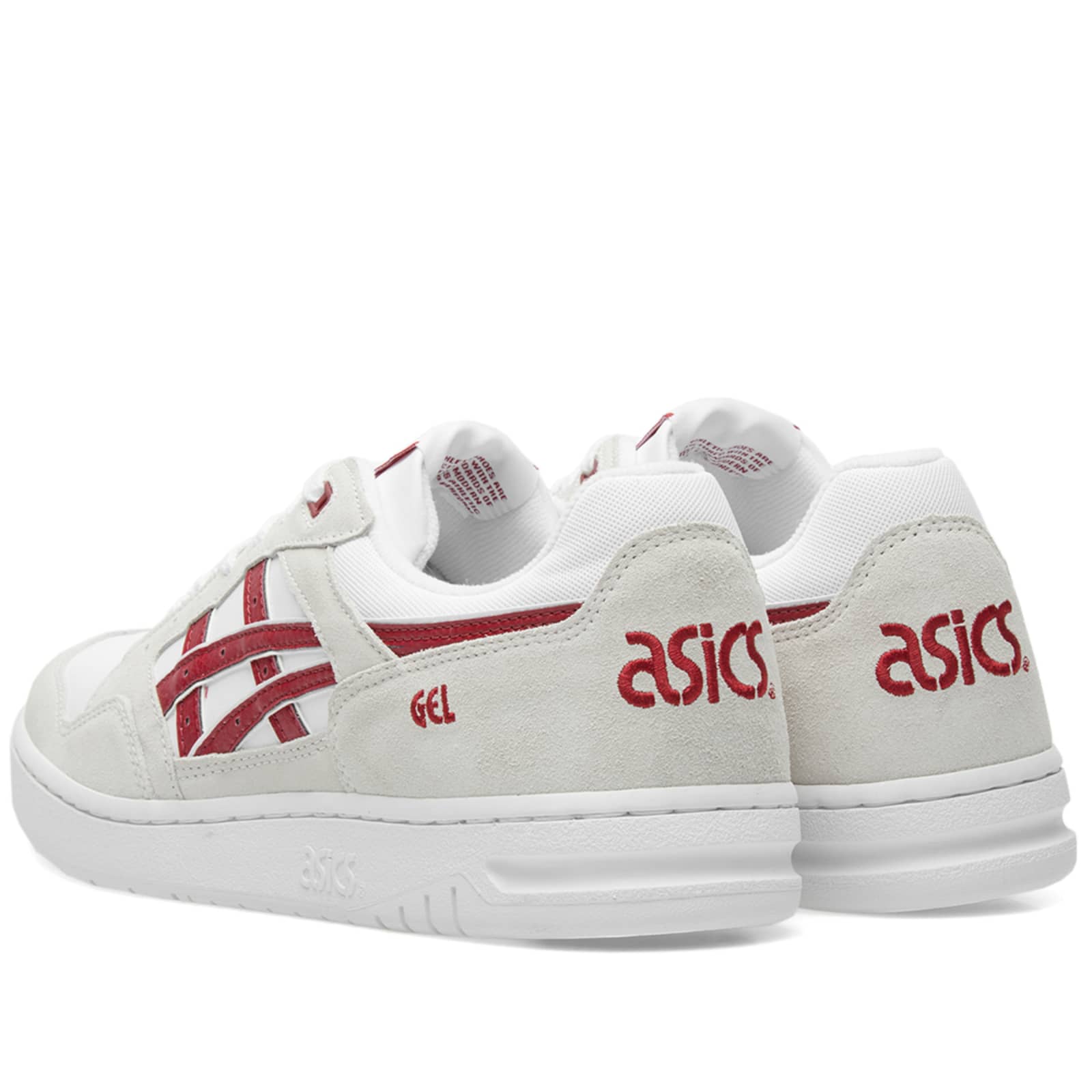 asics gel circuit white