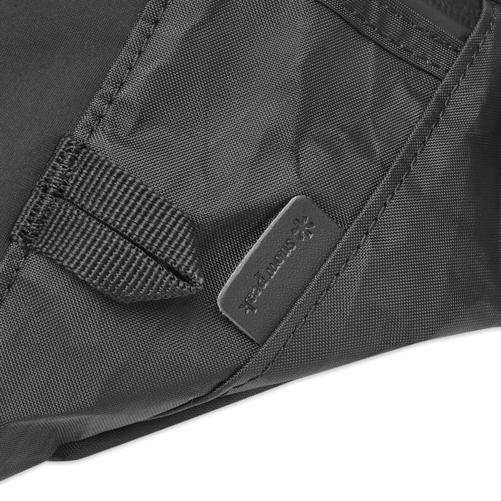 Snow Peak XPac Nylon Waist Bag Black END.