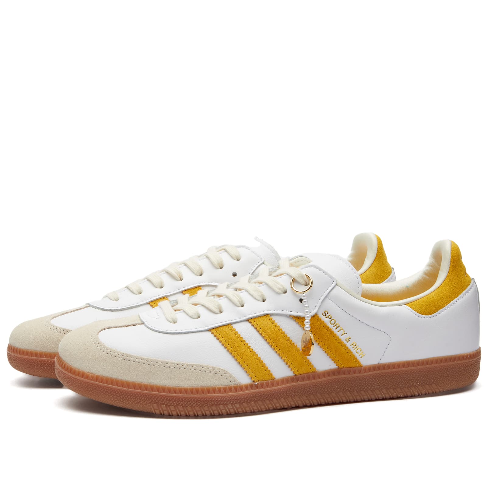 adidas samba white gold