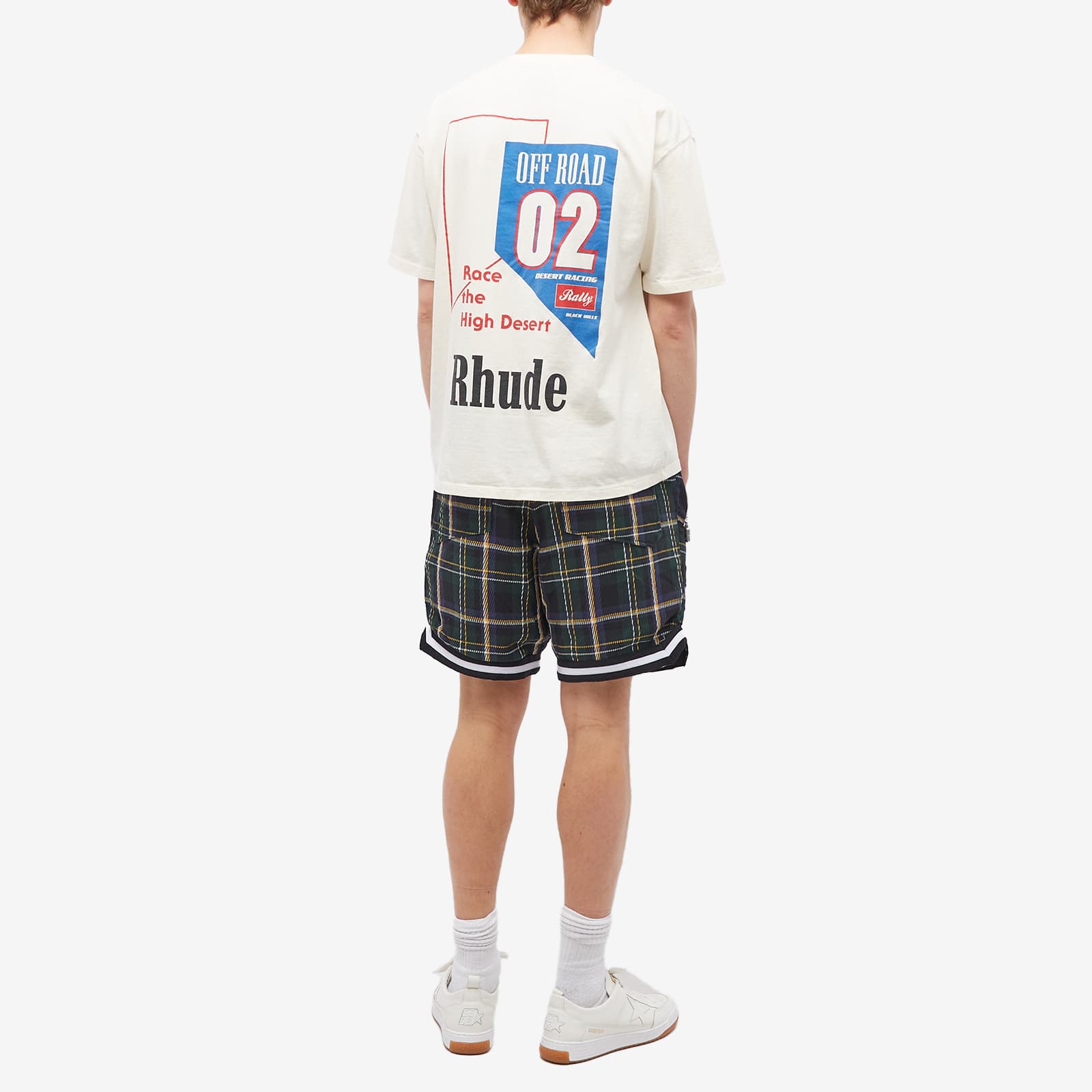 rhude tie dye shirt