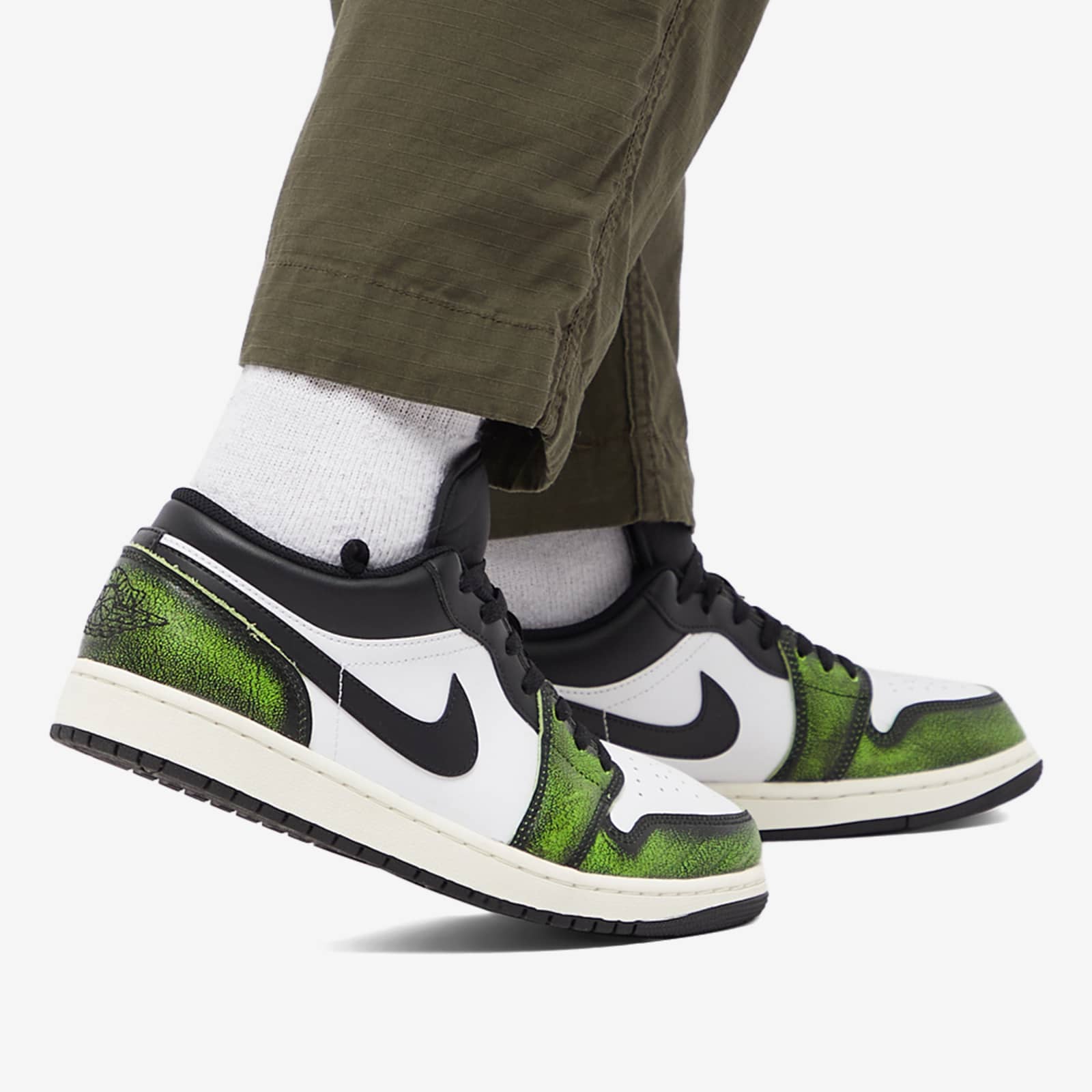 air jordan 1 low se green