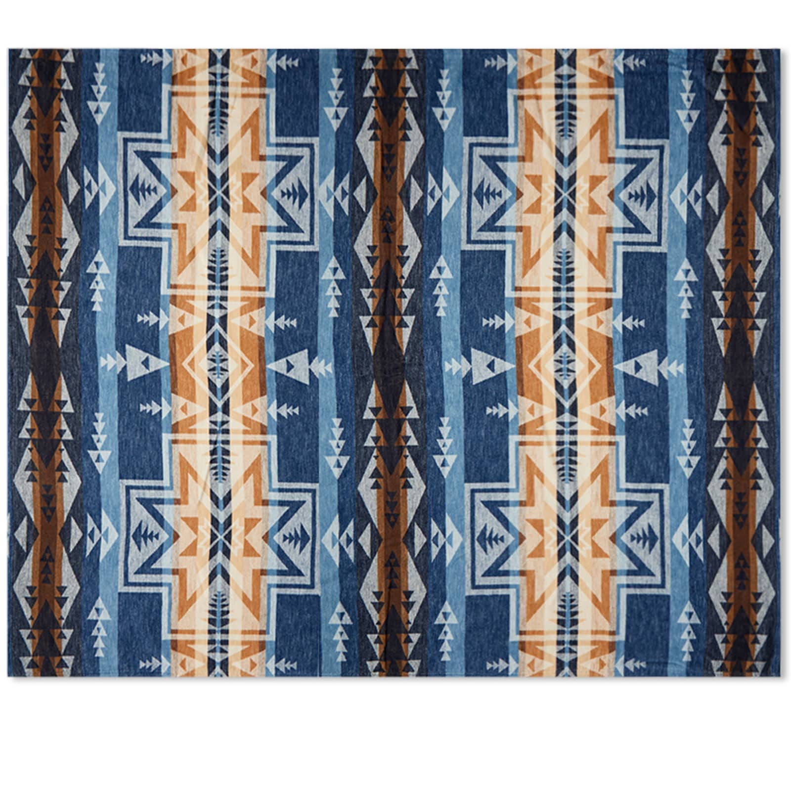 Pendleton OC Jacquard Throw Silver City & Denim END. (KR)