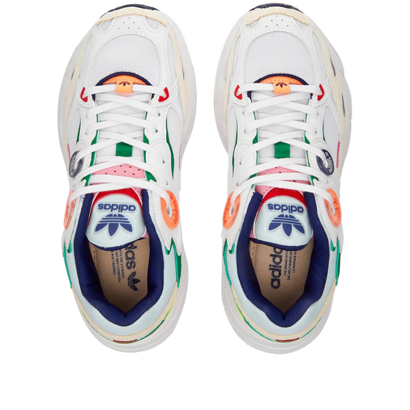 Adidas Astir W White, Green & Bliss Orange | END. (AU)
