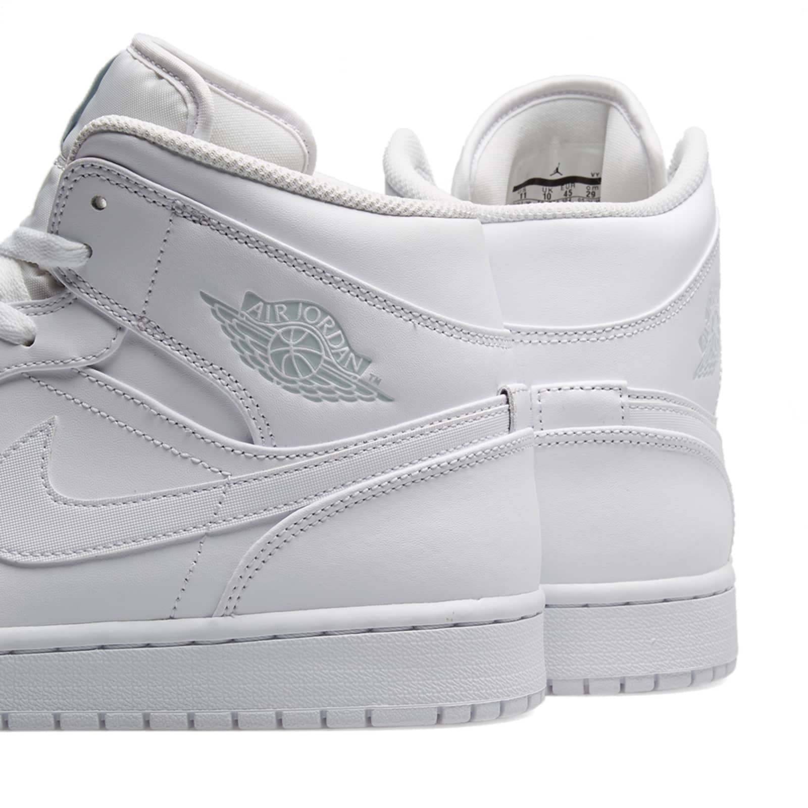 air jordan 1 mid white platinum