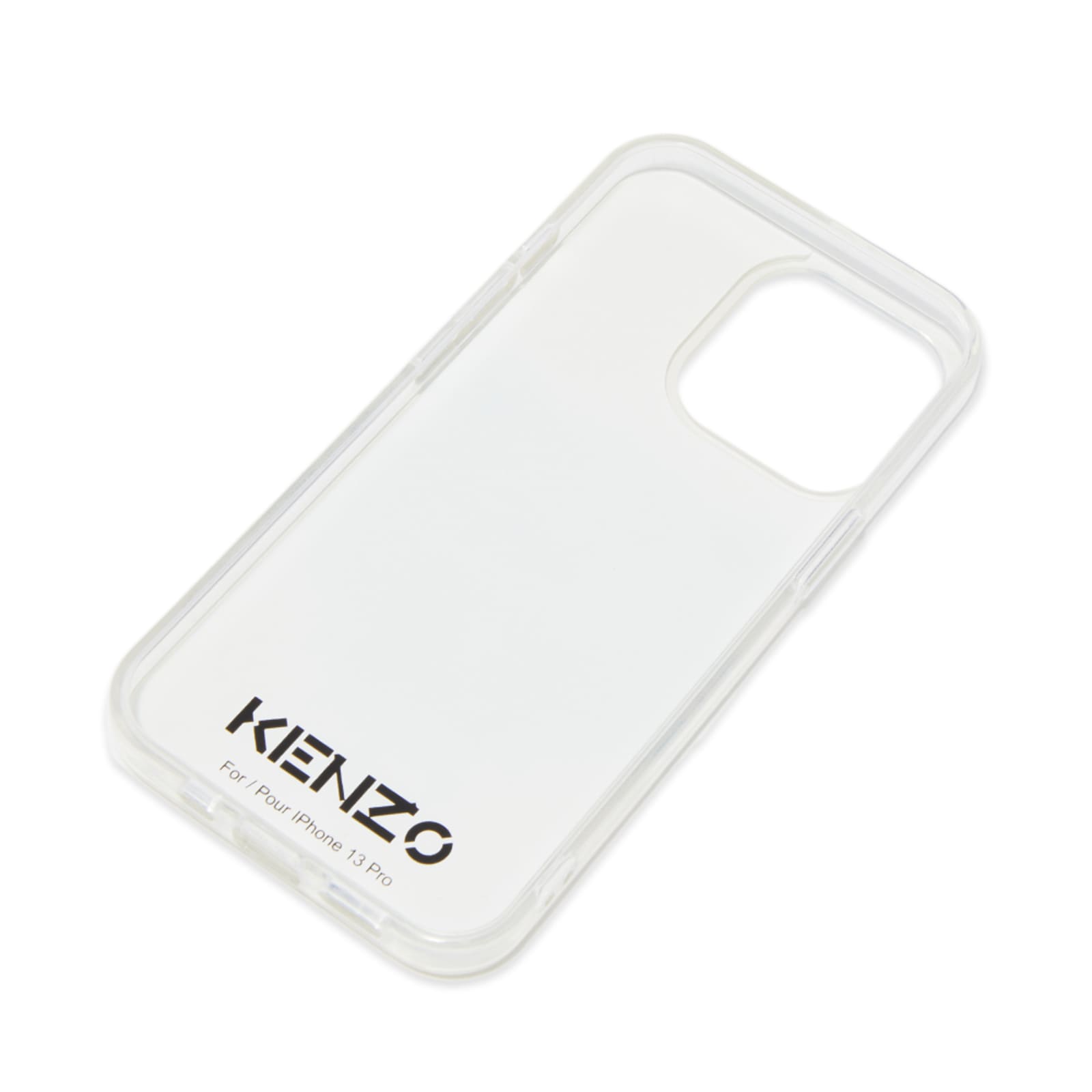 Kenzo iPhone 13 Pro Tiger Resin Case Black END.