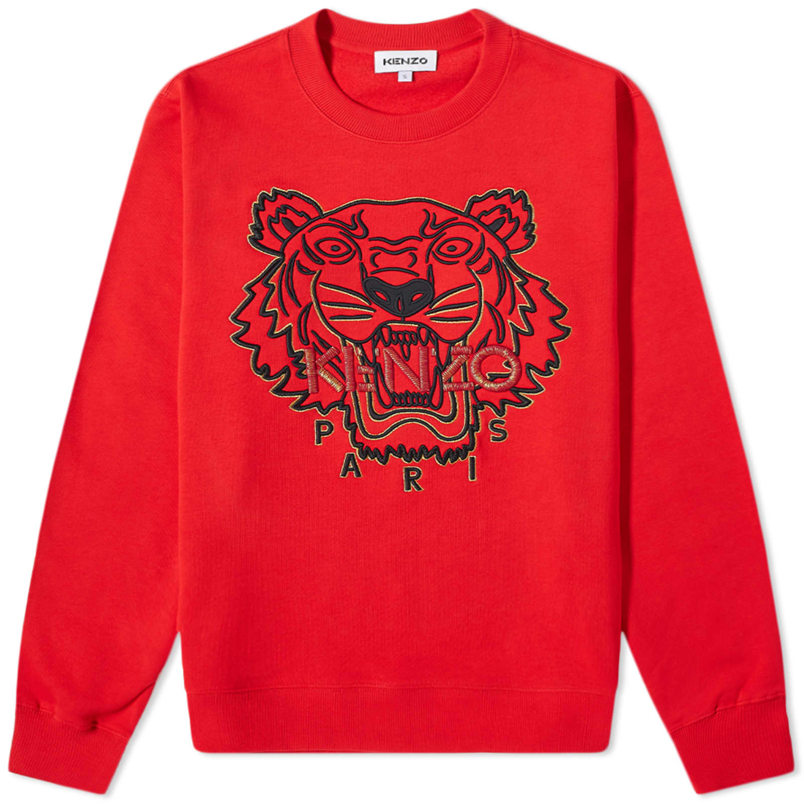 Kenzo CNY Year of The Tiger Crew Sweat - Medium Red