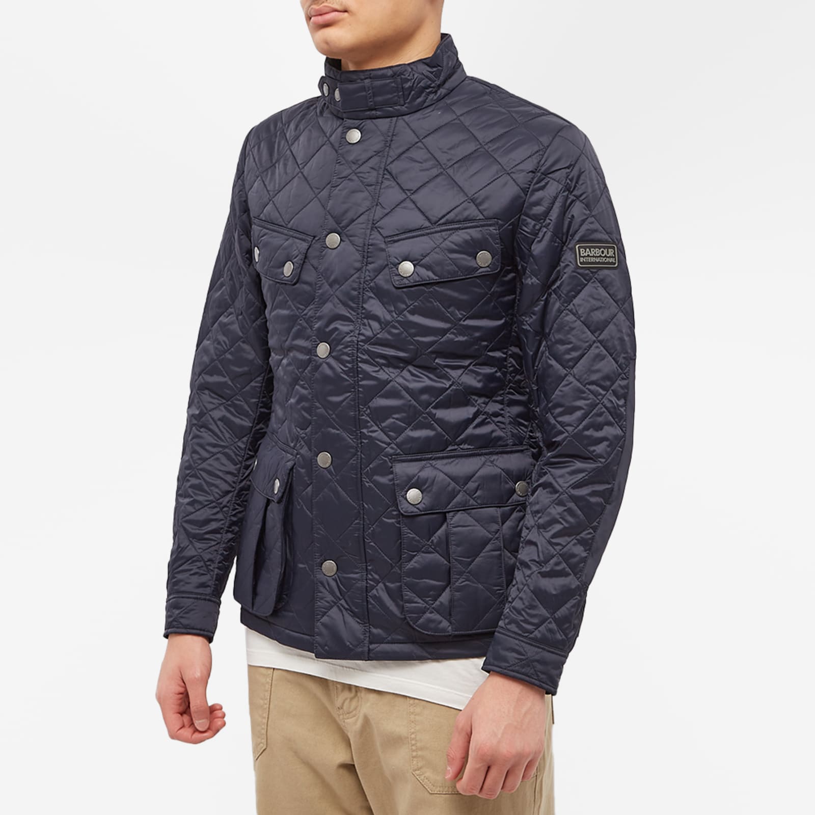 Barbour International Ariel Quilt Jacket Navy END.