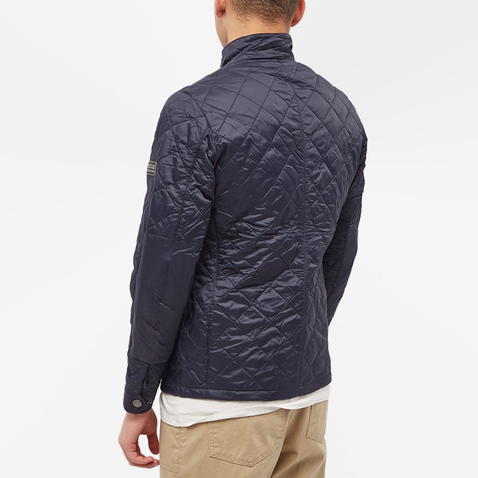 Barbour International Ariel Quilt Jacket Navy END.