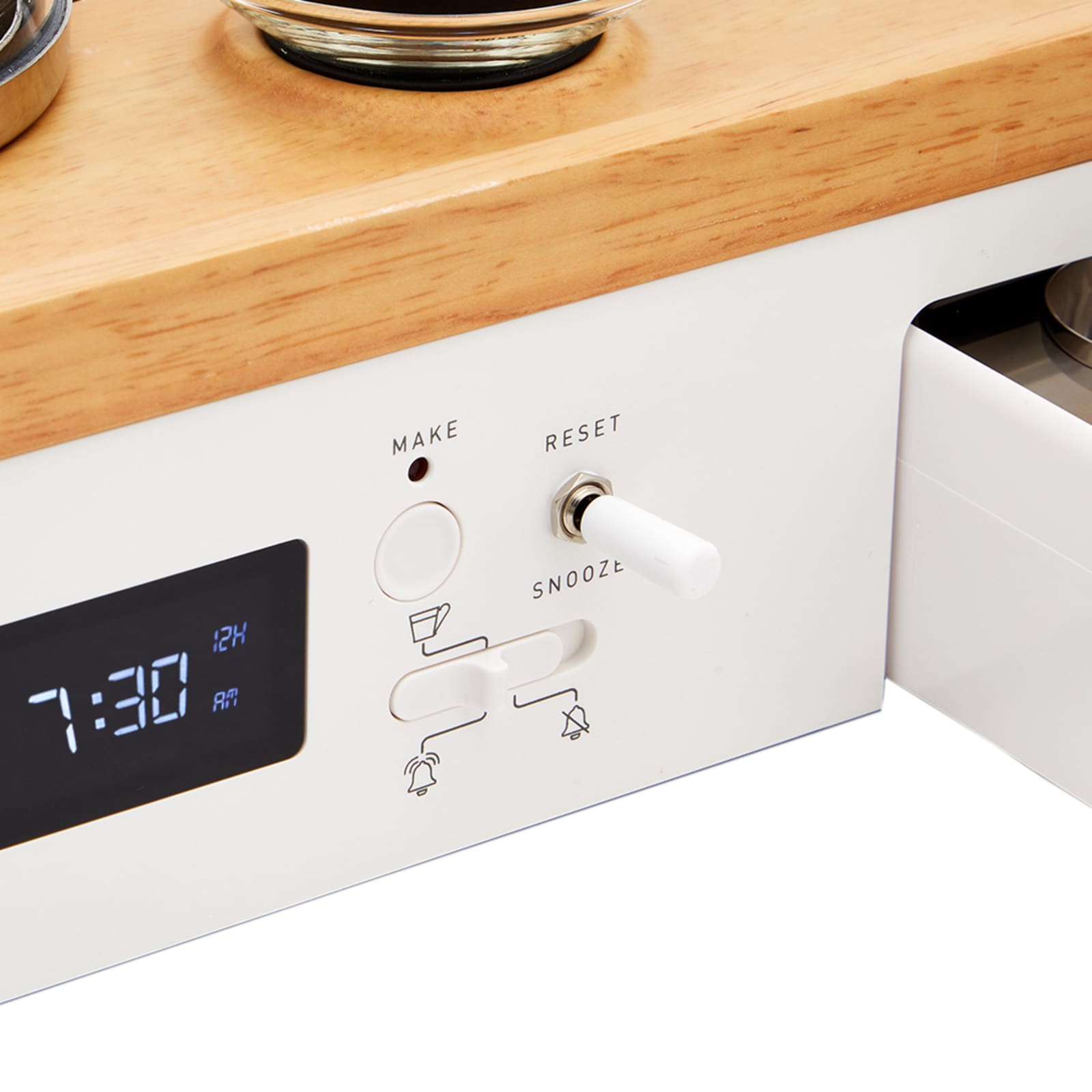 Joy Resolve Barisieur Tea & Coffee Brewing Alarm Clock White END. (US)