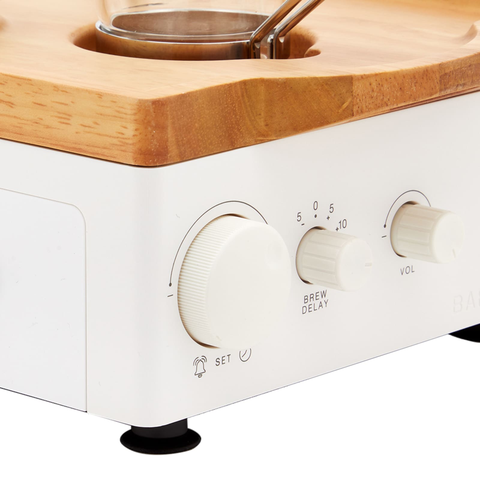 Joy Resolve Barisieur Tea & Coffee Brewing Alarm Clock White END. (US)