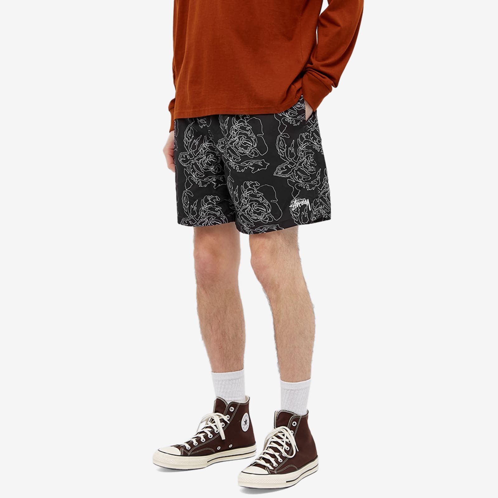 Stussy Roses Water Short Black END. (US)