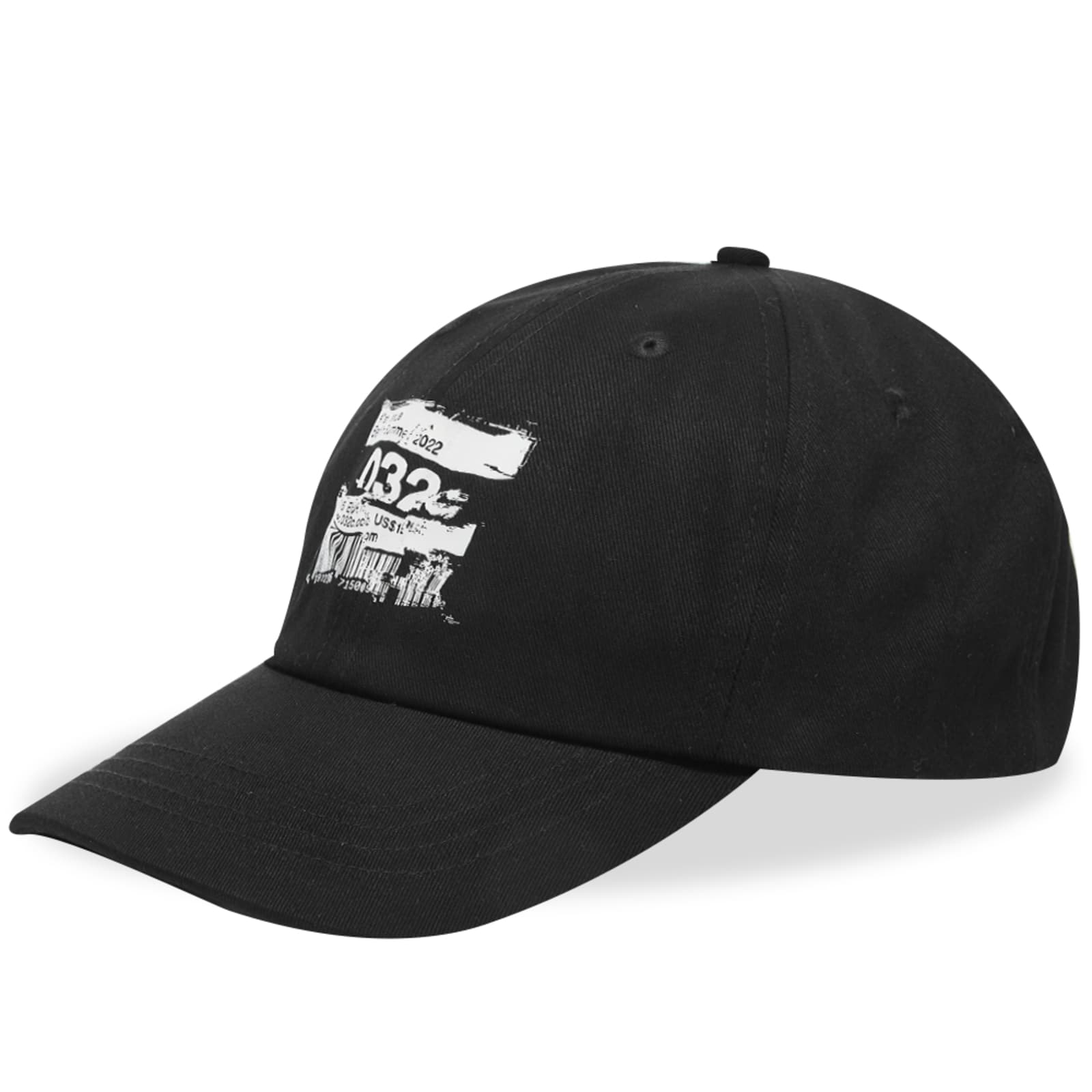 032c Barcode Cap - Black