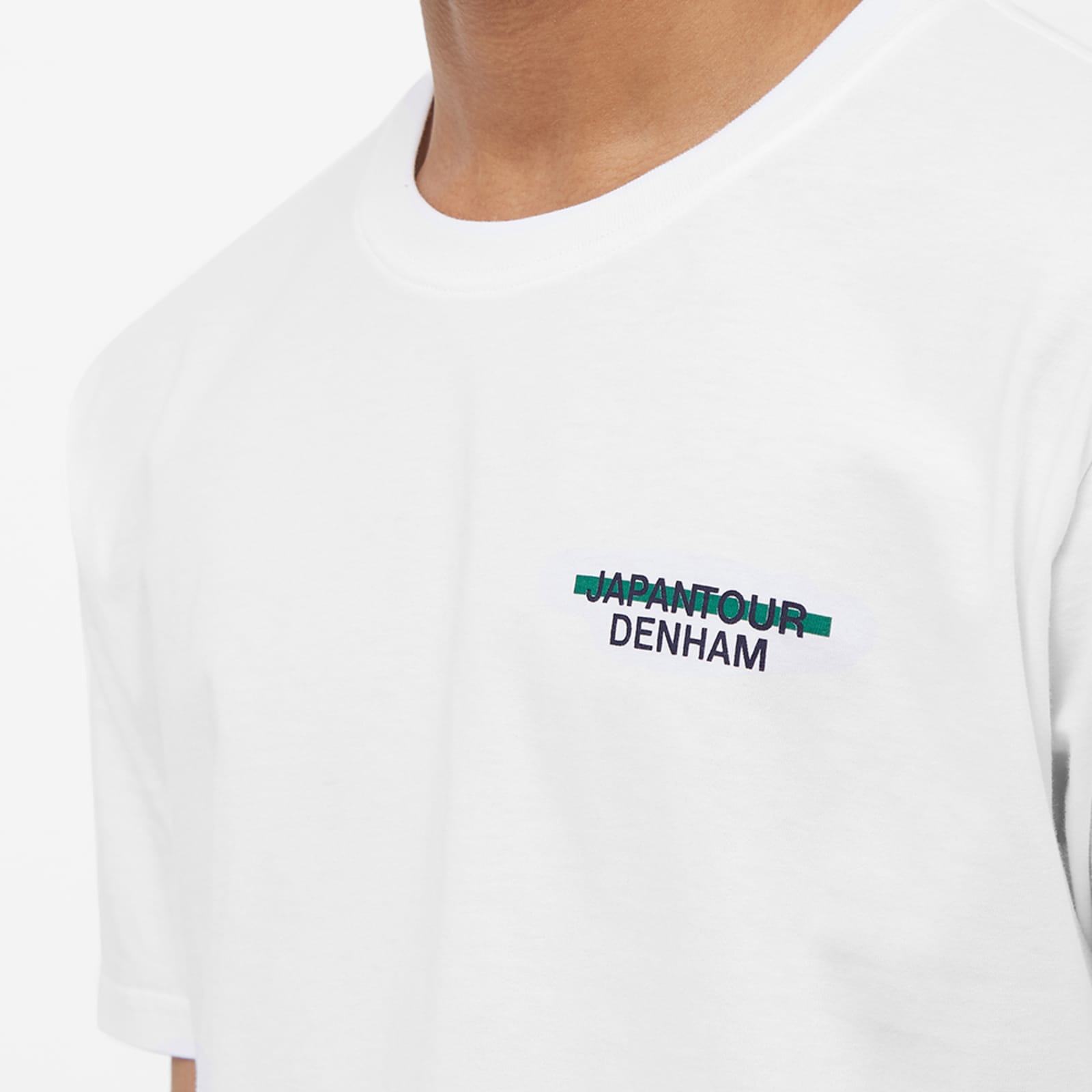 Denham Japan Tour Bonsai Tree Back Print TShirt White END. (UK)