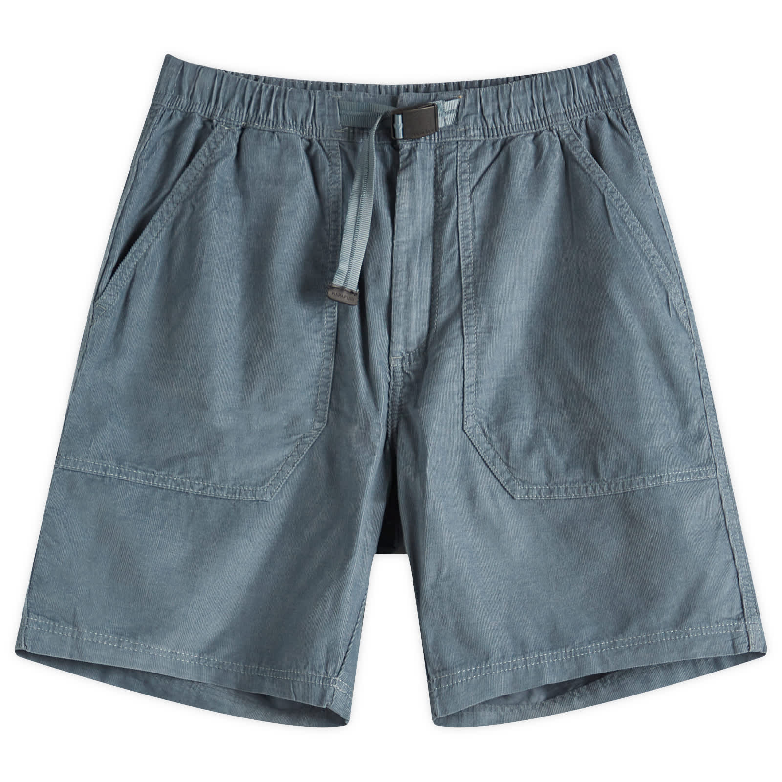 Napapijri Corduroy Belted Shorts - Stormy Weat Gr