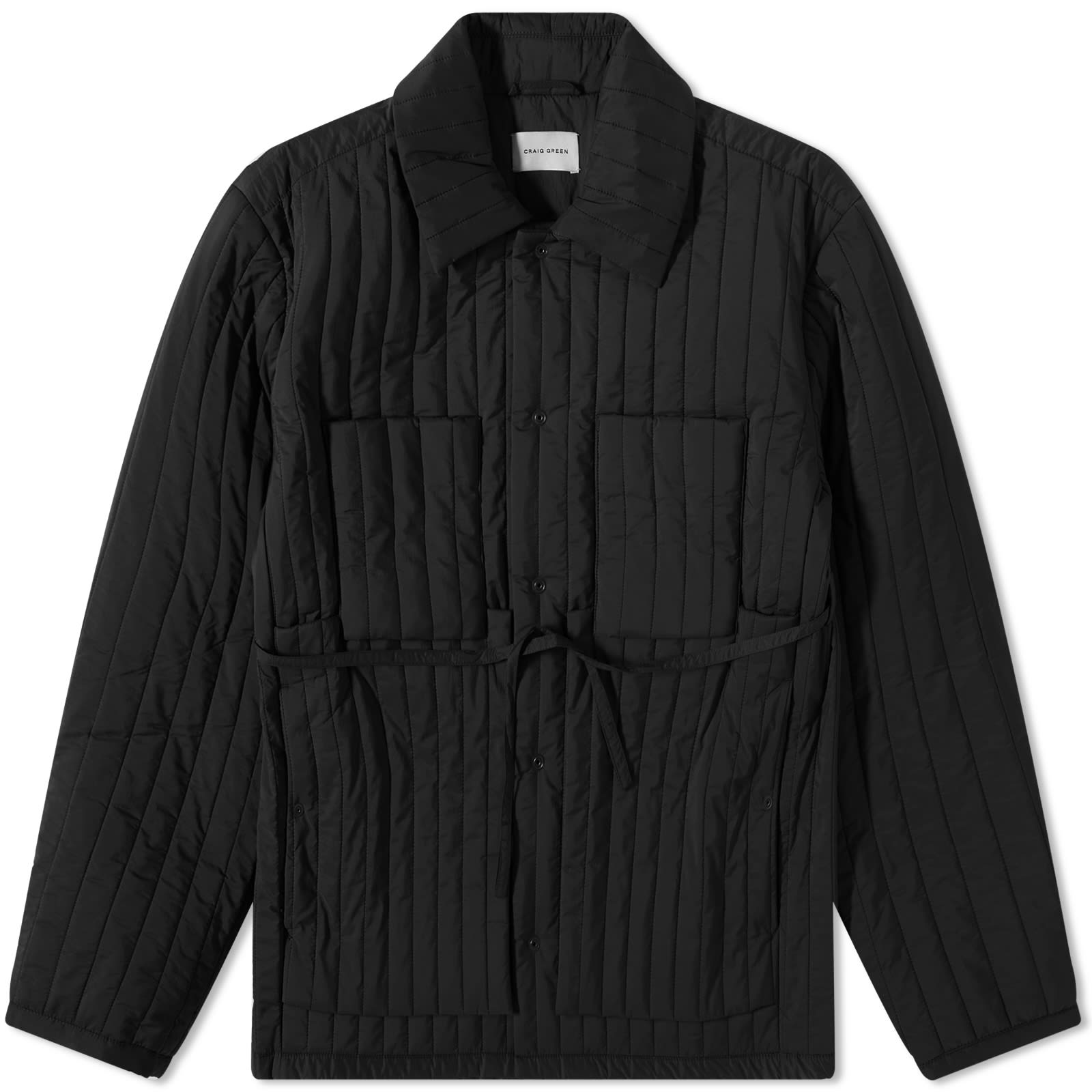 Craig Green Quilted Worker Jacket Black END. (US)