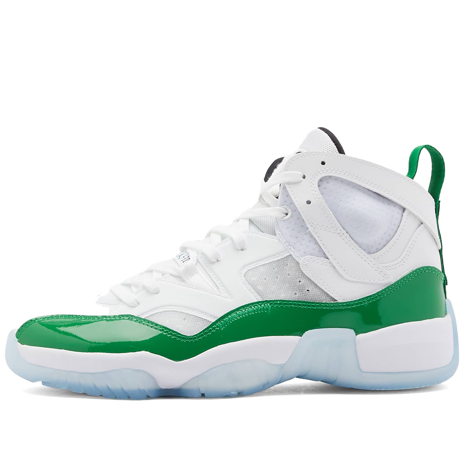 Air Jordan Jumpman Two Trey White & Lucky Green END.