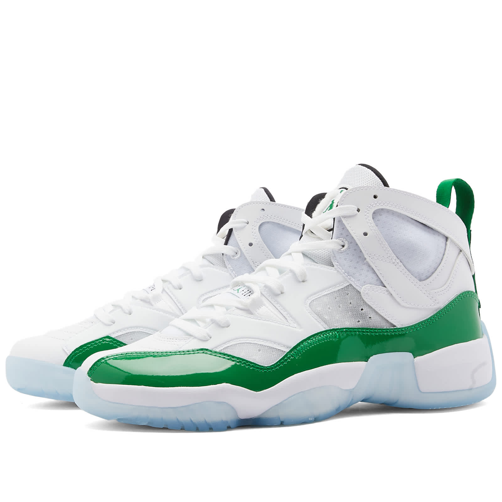 Air Jordan Jumpman Two Trey White & Lucky Green | END.